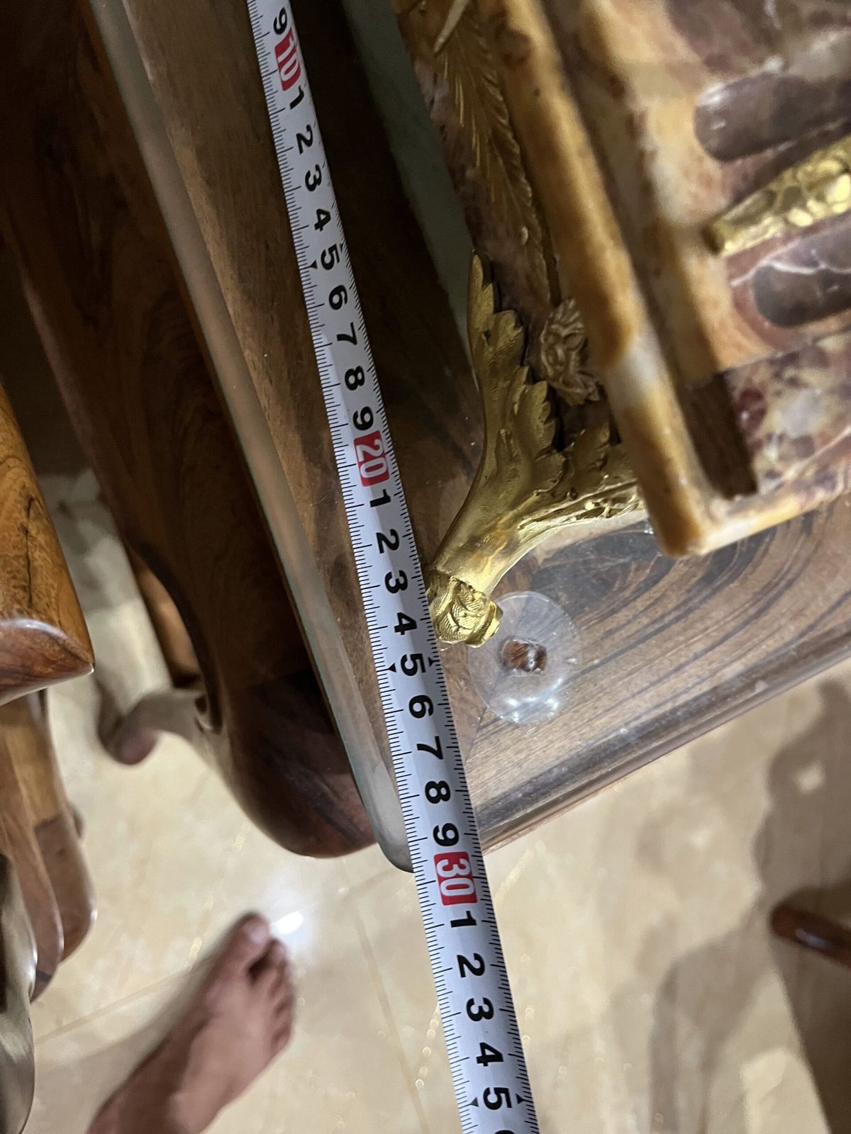 Bộ đồng hồ tượng, cao 59cm – ảnh 7