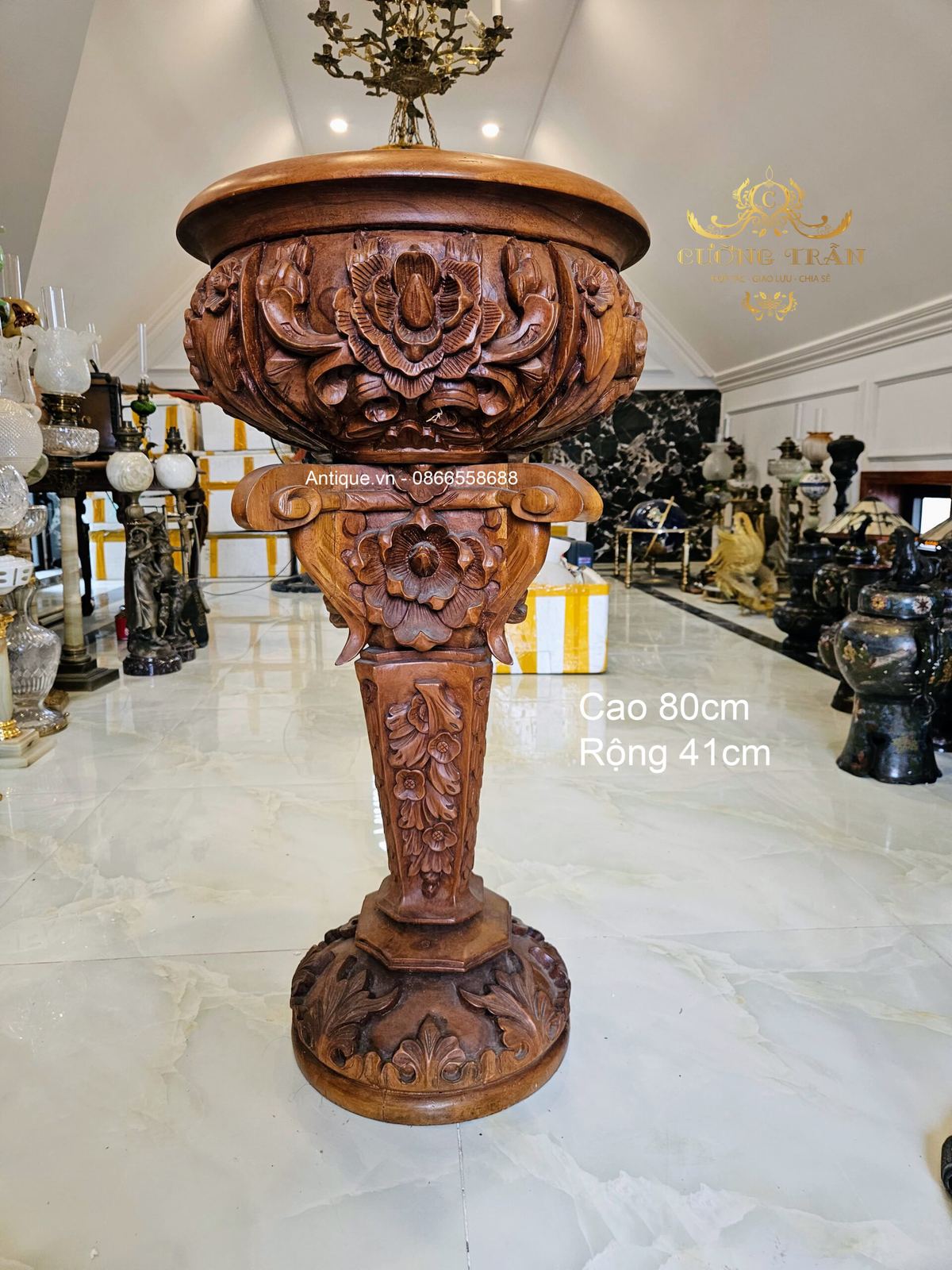 Chậu hoa gỗ – ảnh 1
