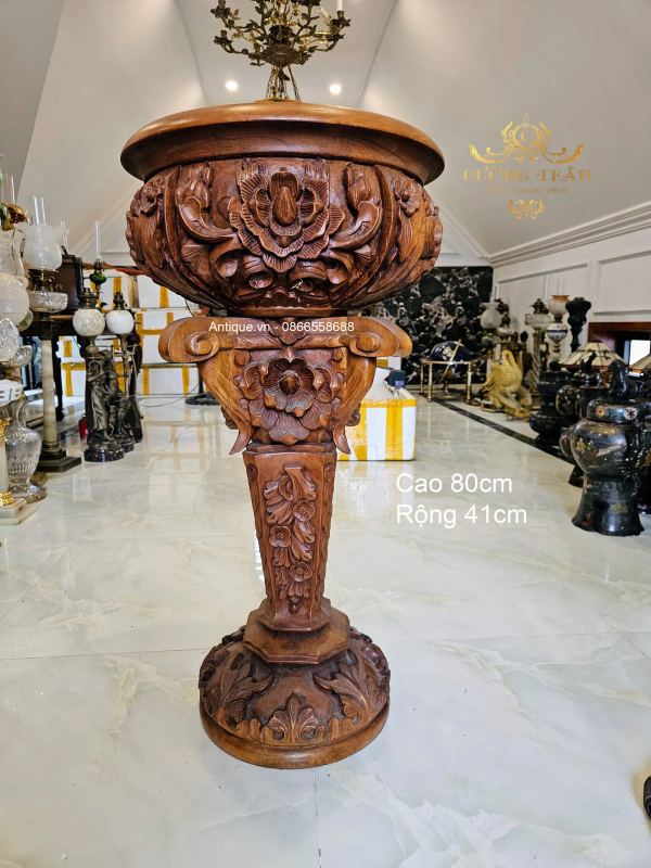 Chậu hoa gỗ – ảnh 1