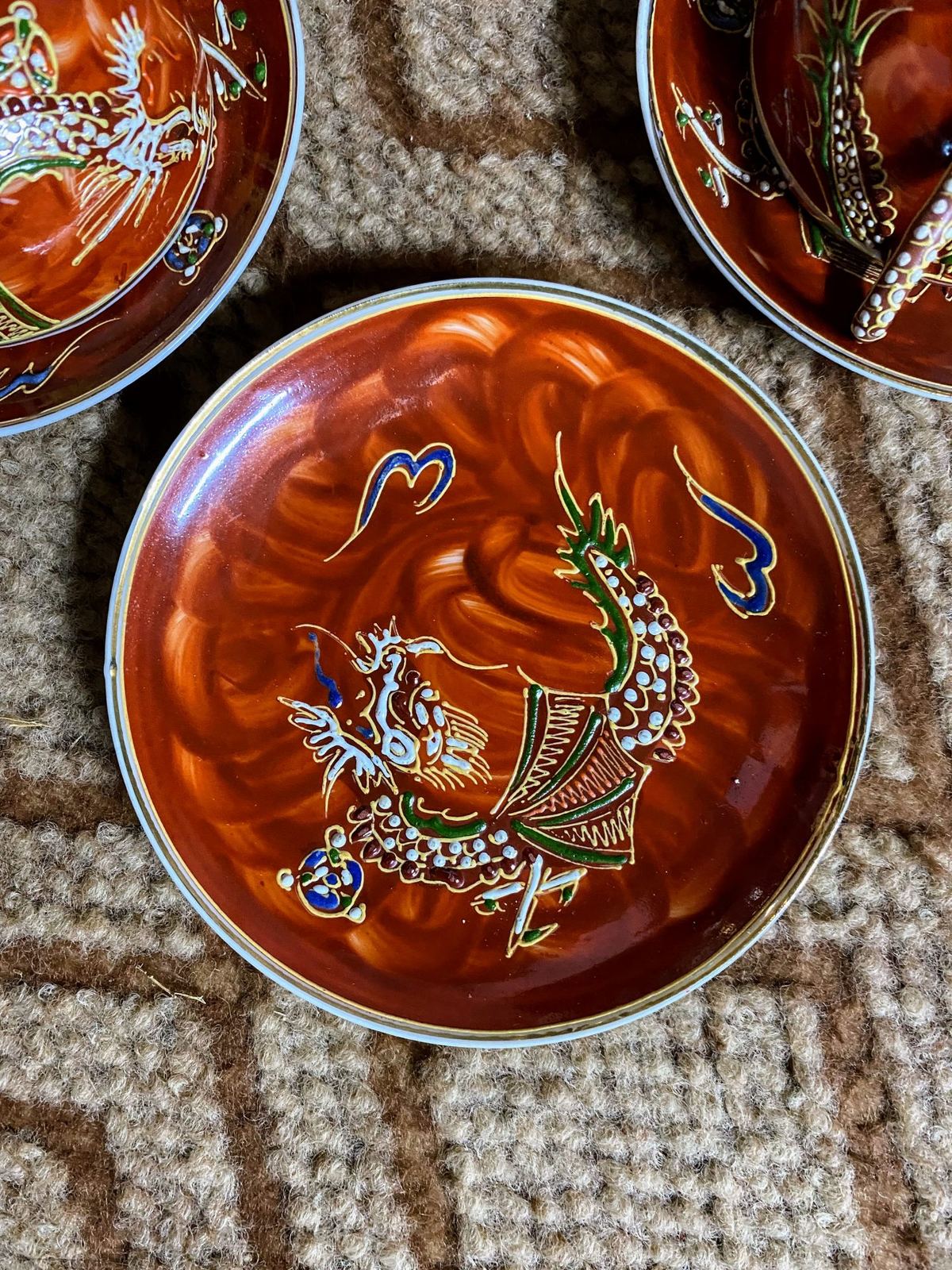 Bộ ấm trà satsuma Nhật Bản – ảnh 13