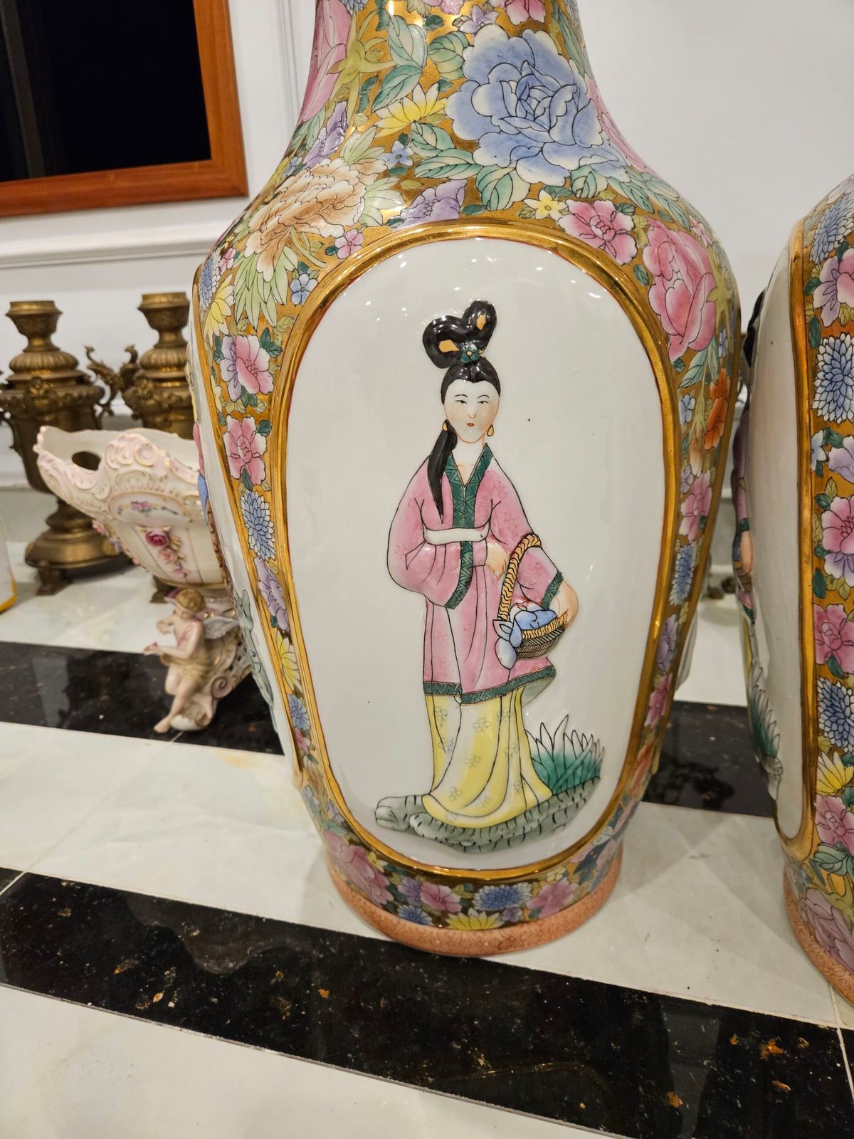 Cặp bình tàu, cao 82cm – ảnh 6
