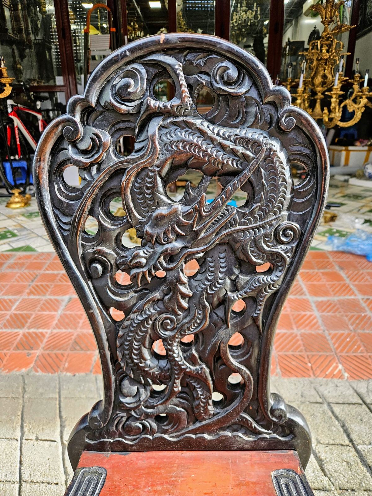 Ghế gỗ nhật – ảnh 4