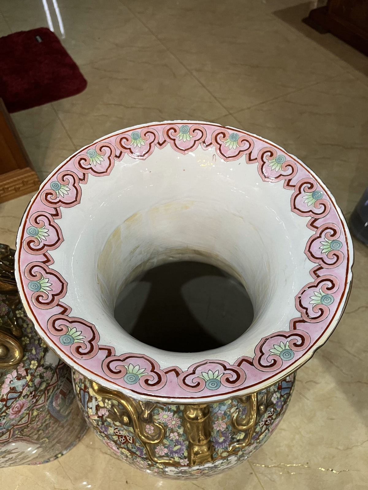Cặp bình Trung Trung Quốc, cao 93cm – ảnh 3