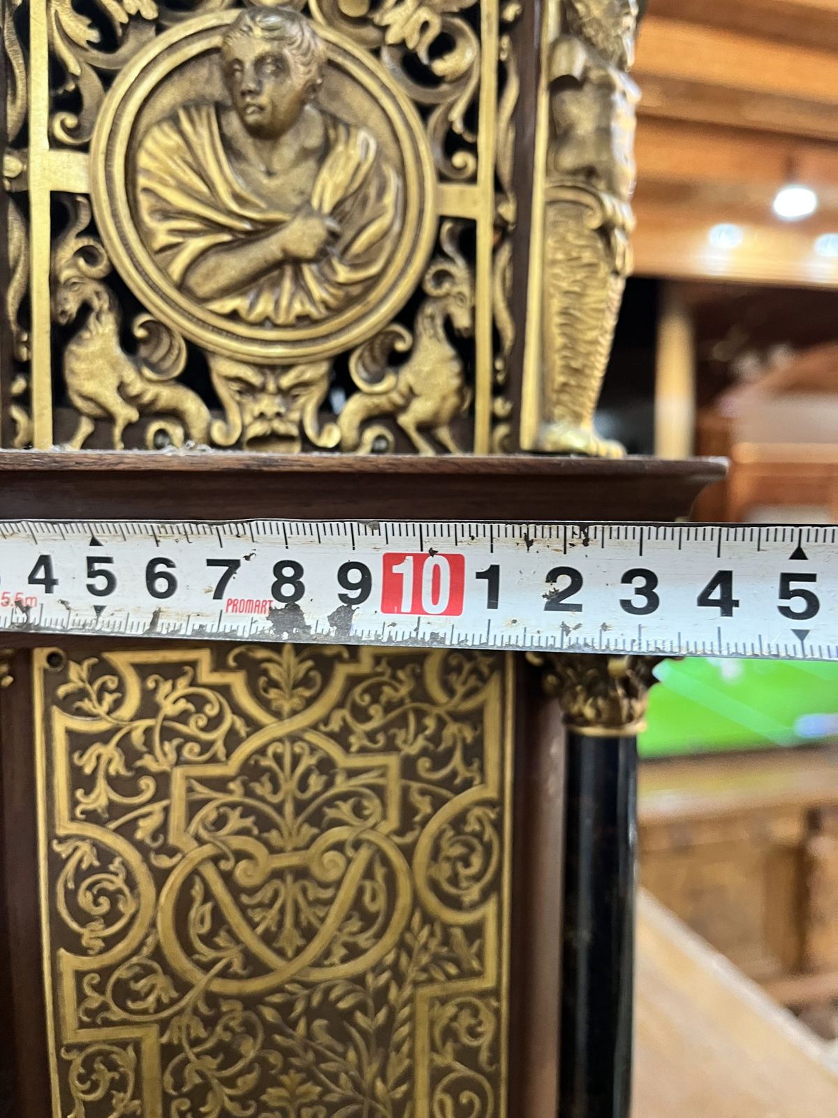 Đồng hồ để bàn Pháp, cao 45cm – ảnh 9