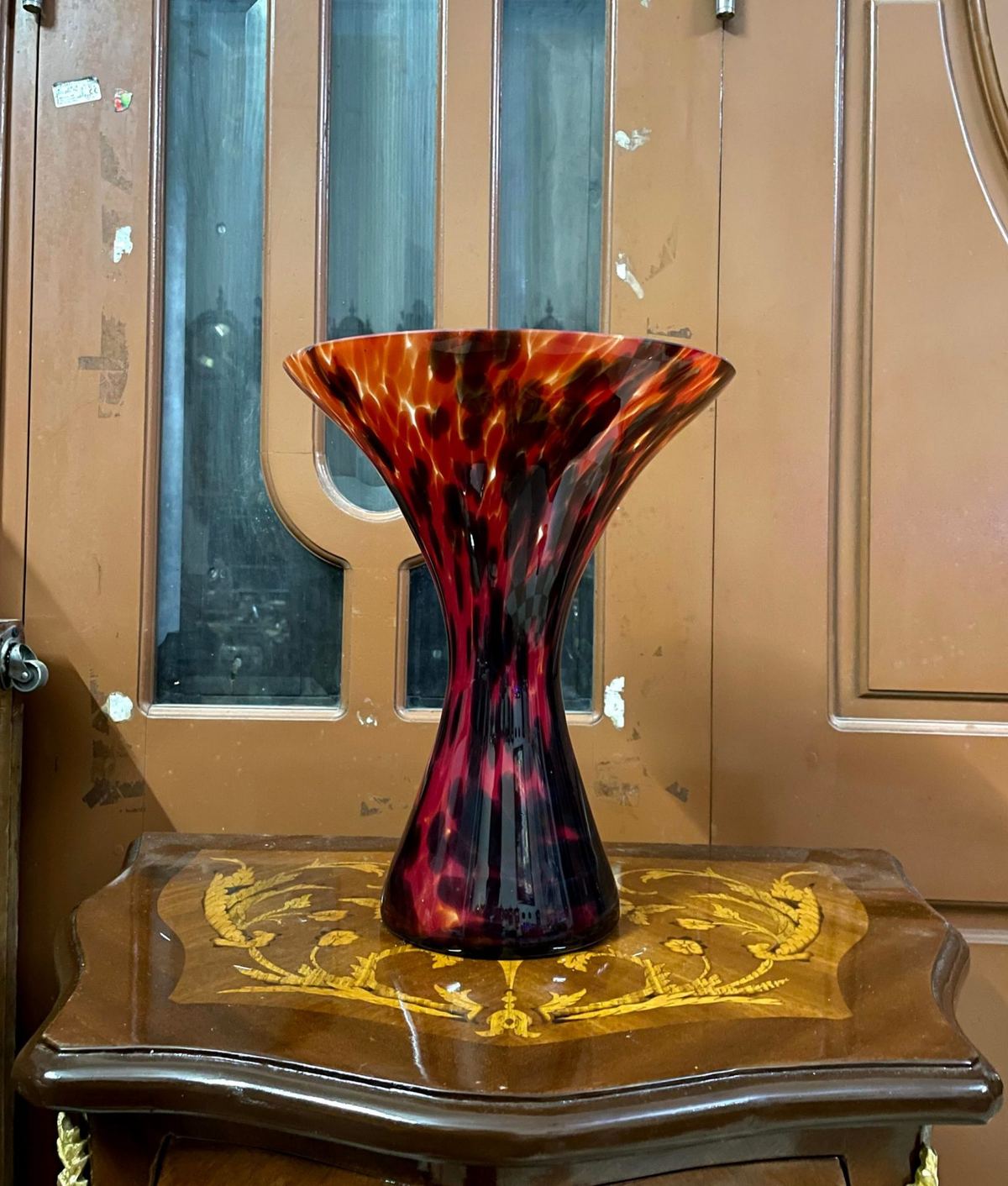 Bình hoa pha lê Tiệp, cao 31cm – ảnh 1