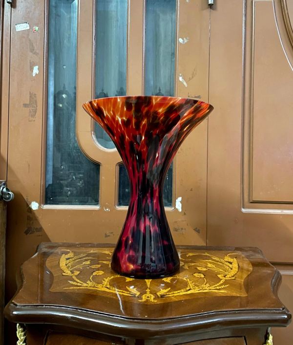 Bình hoa pha lê Tiệp, cao 31cm – ảnh 1