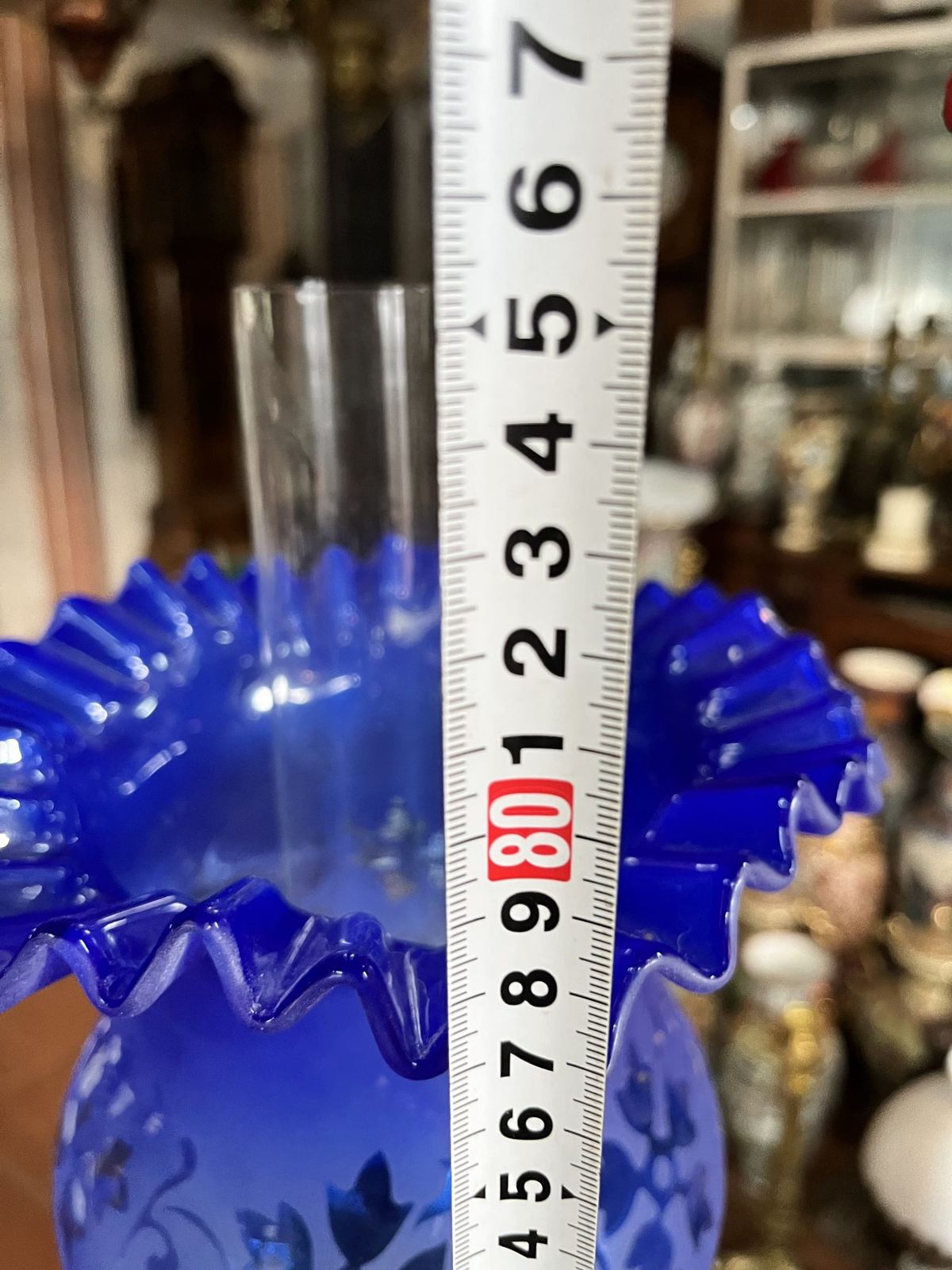 Đèn dầu Pháp, cao 85cm – ảnh 6