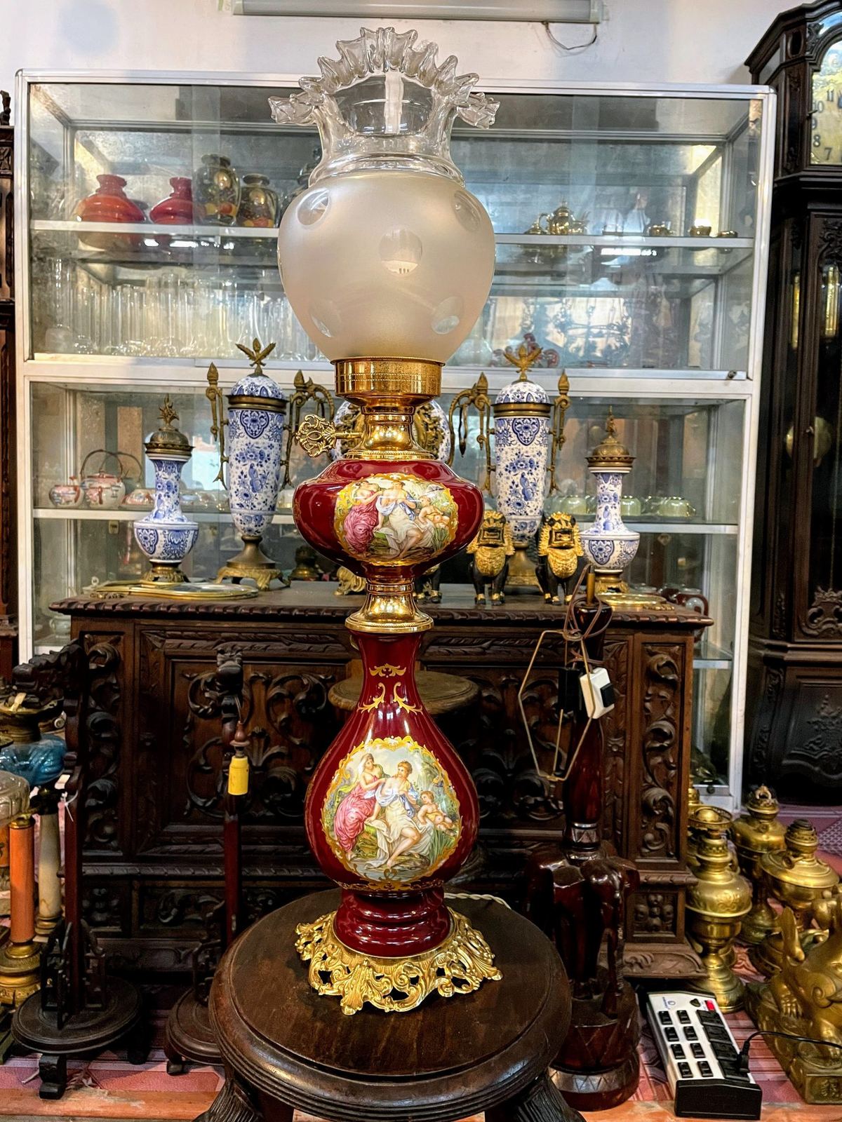 Đèn ngủ Pháp, cao 73cm – ảnh 1