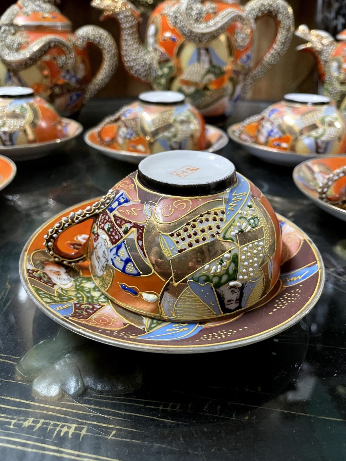 Bộ trà Nhật satsuma – ảnh 15