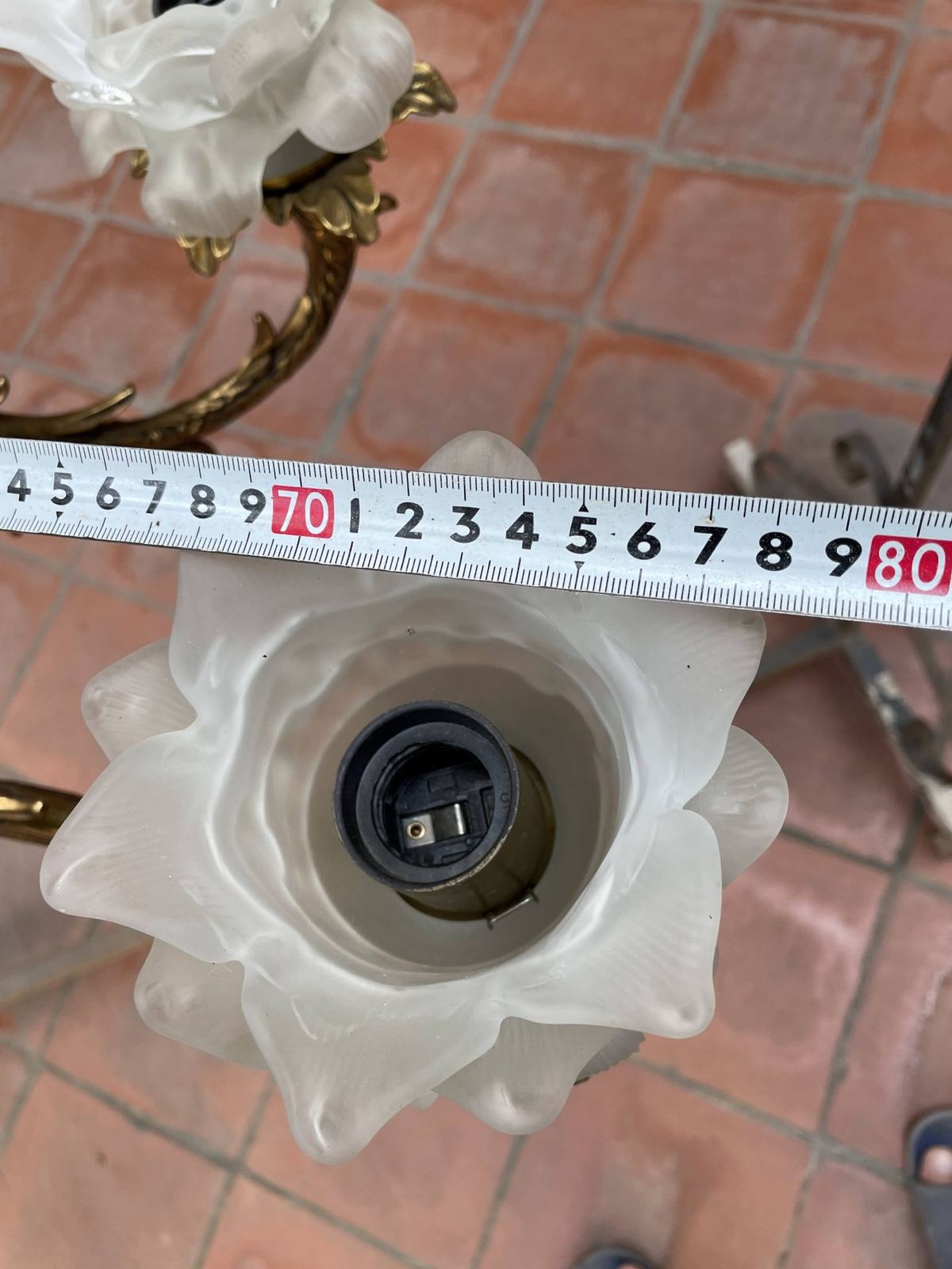 Đèn chùm Pháp, dài 74cm – ảnh 9