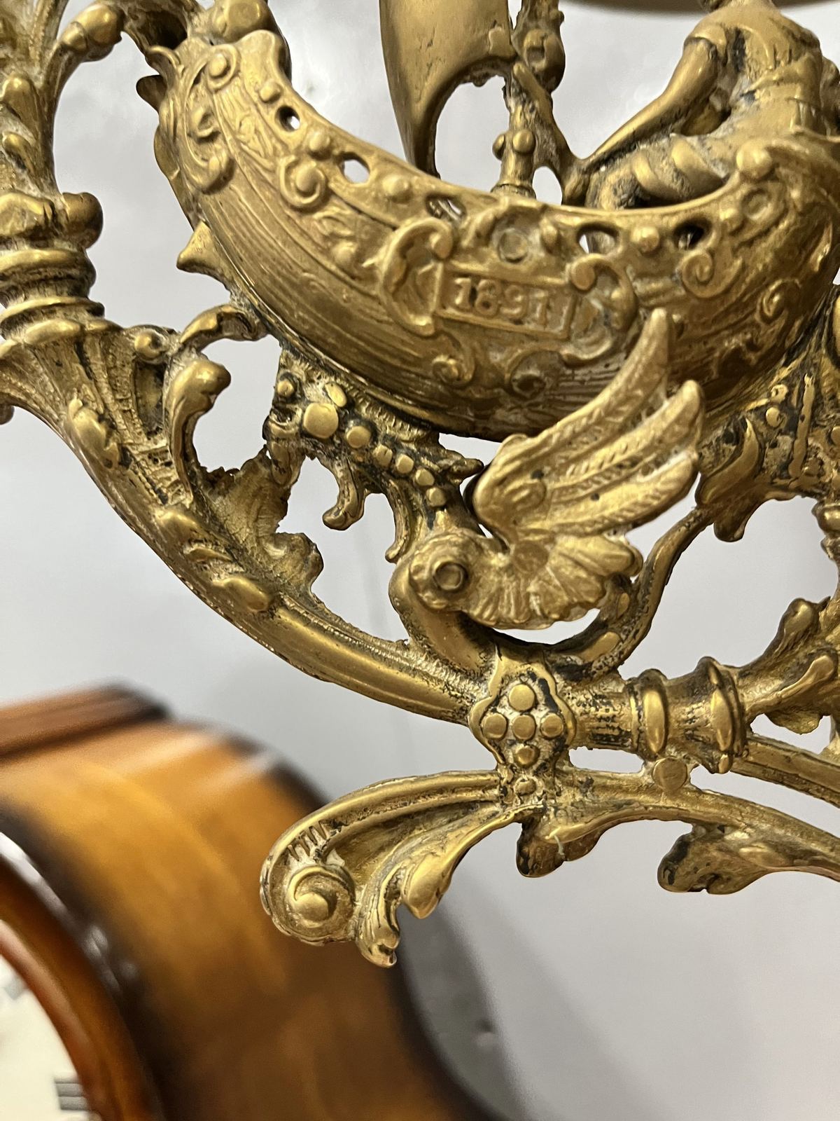 Đèn dầu để bàn Pháp – ảnh 5