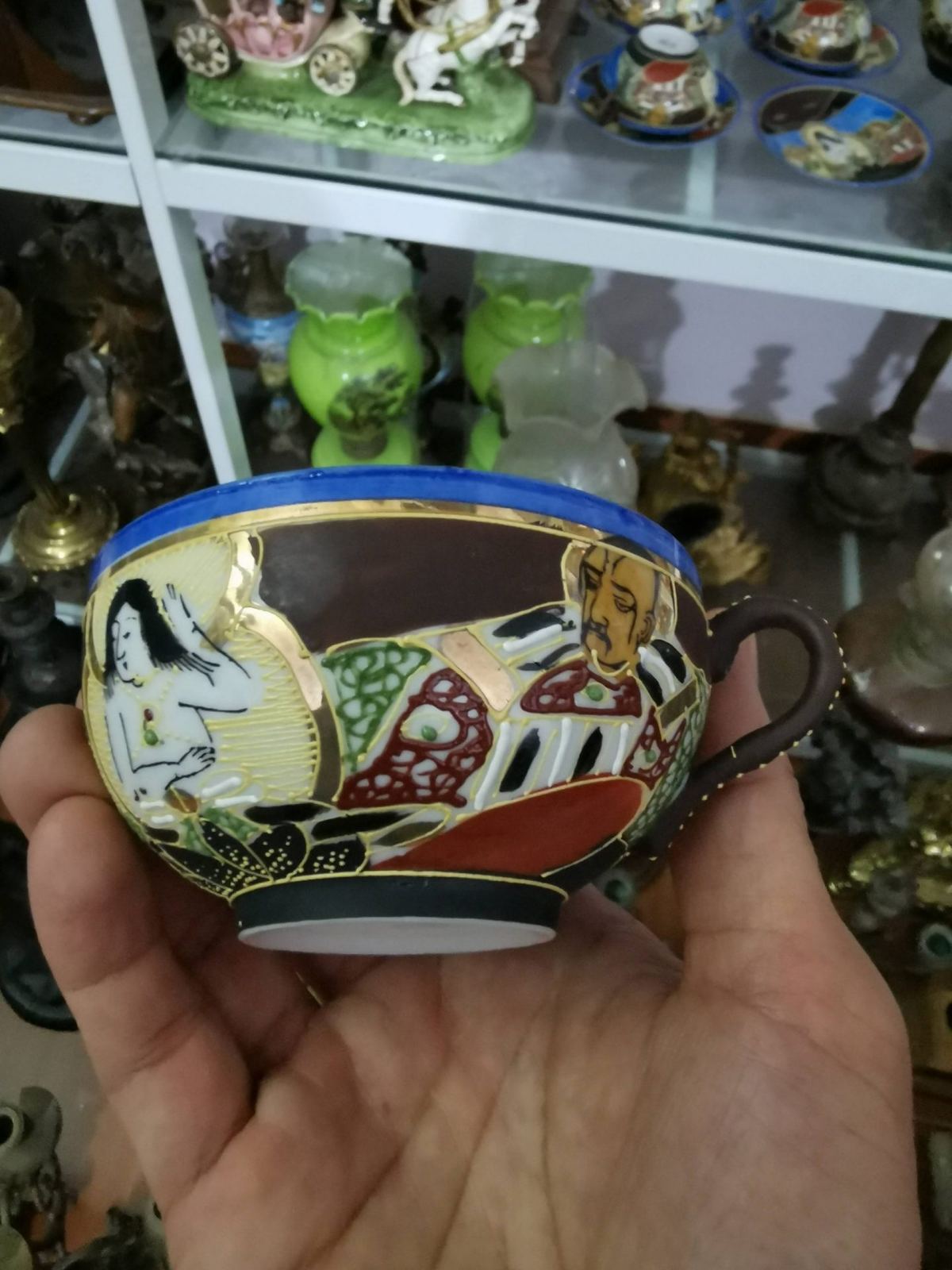 Bộ ấm chén satsuma – ảnh 4