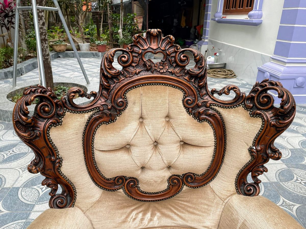 Bộ sofa nỉ Pháp, cao 120cm – ảnh 9