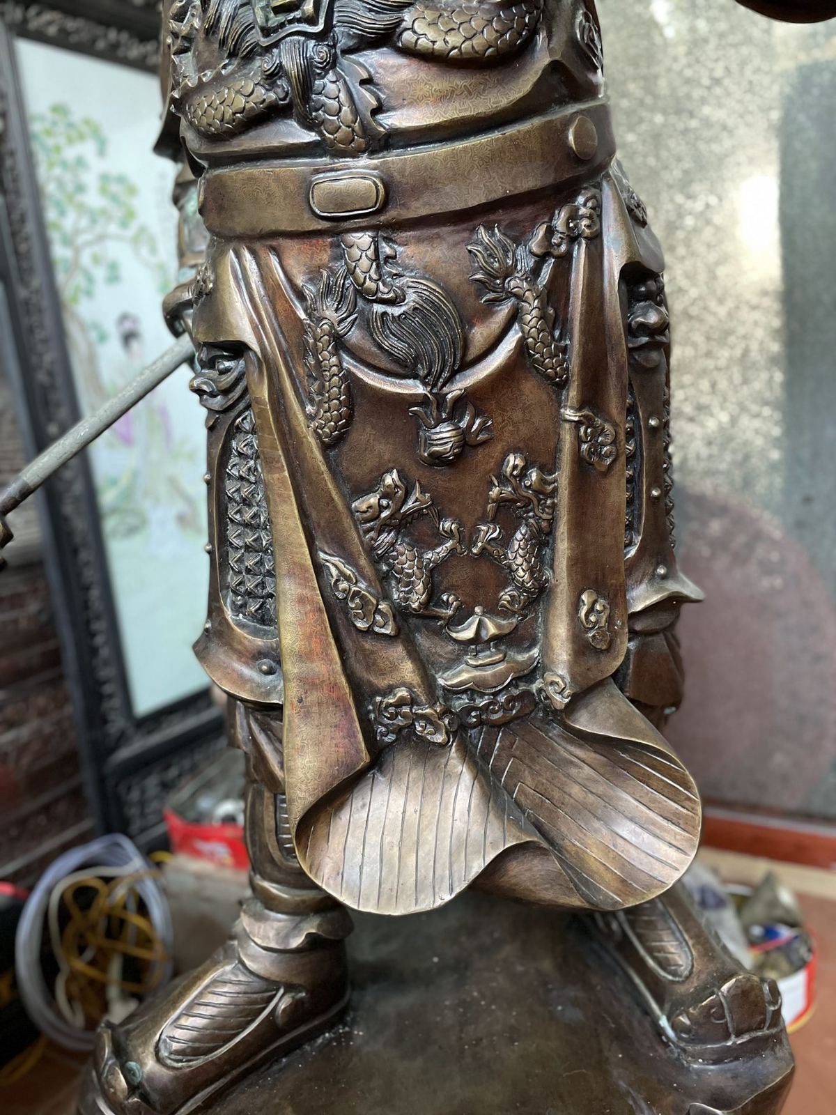Tượng Quan Vũ Trung Quốc, cao 176cm – ảnh 3