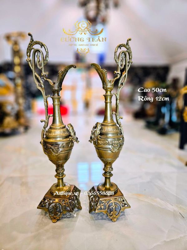 Cặp bình đồng – ảnh 1