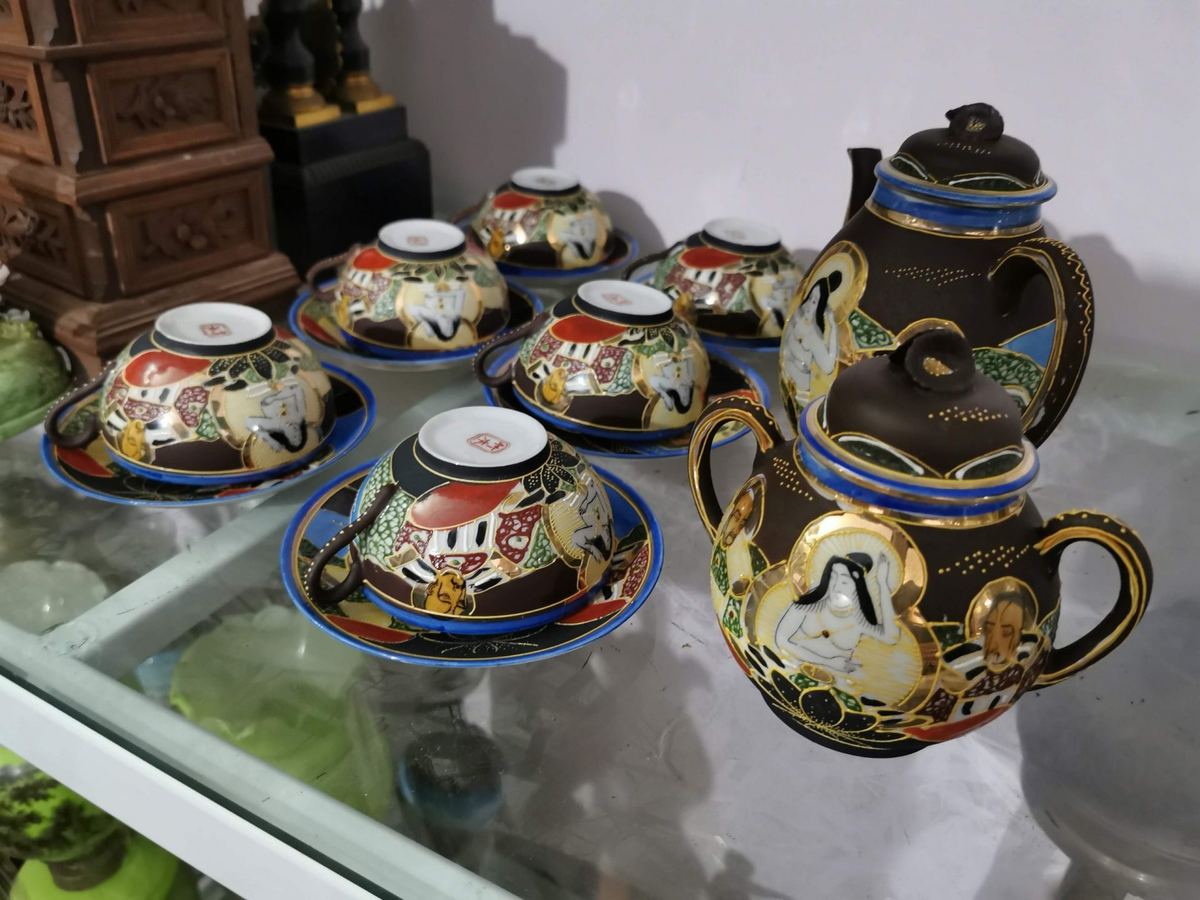 Bộ ấm chén satsuma – ảnh 2