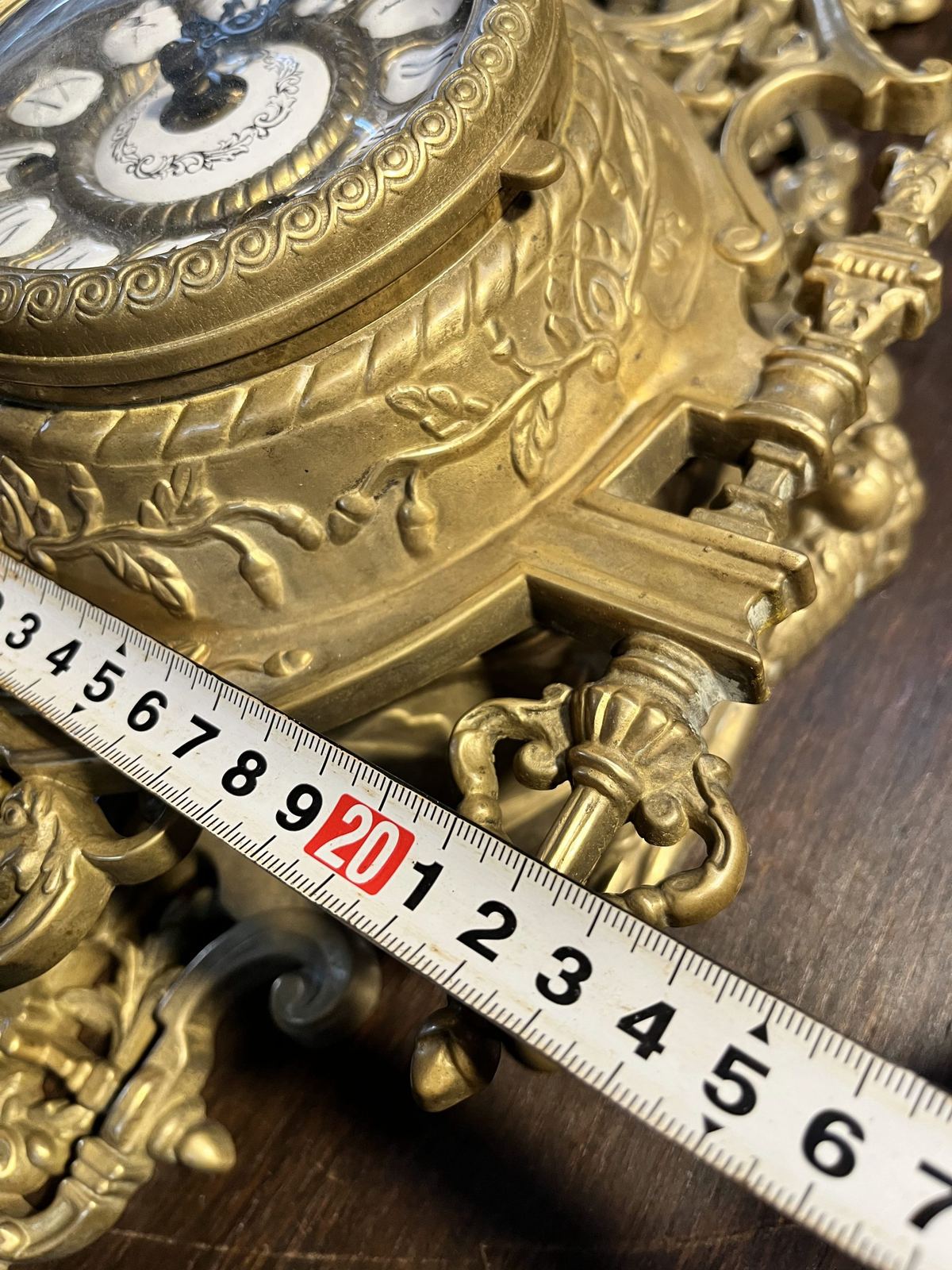 Đồng hồ phù điêu Pháp, dài 58cm – ảnh 6