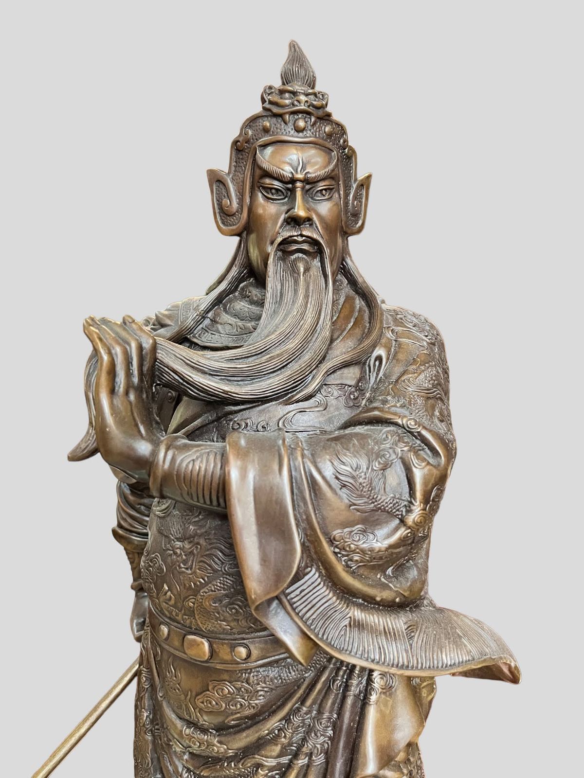 Tượng Quan Vũ Trung Quốc, cao 60cm – ảnh 2