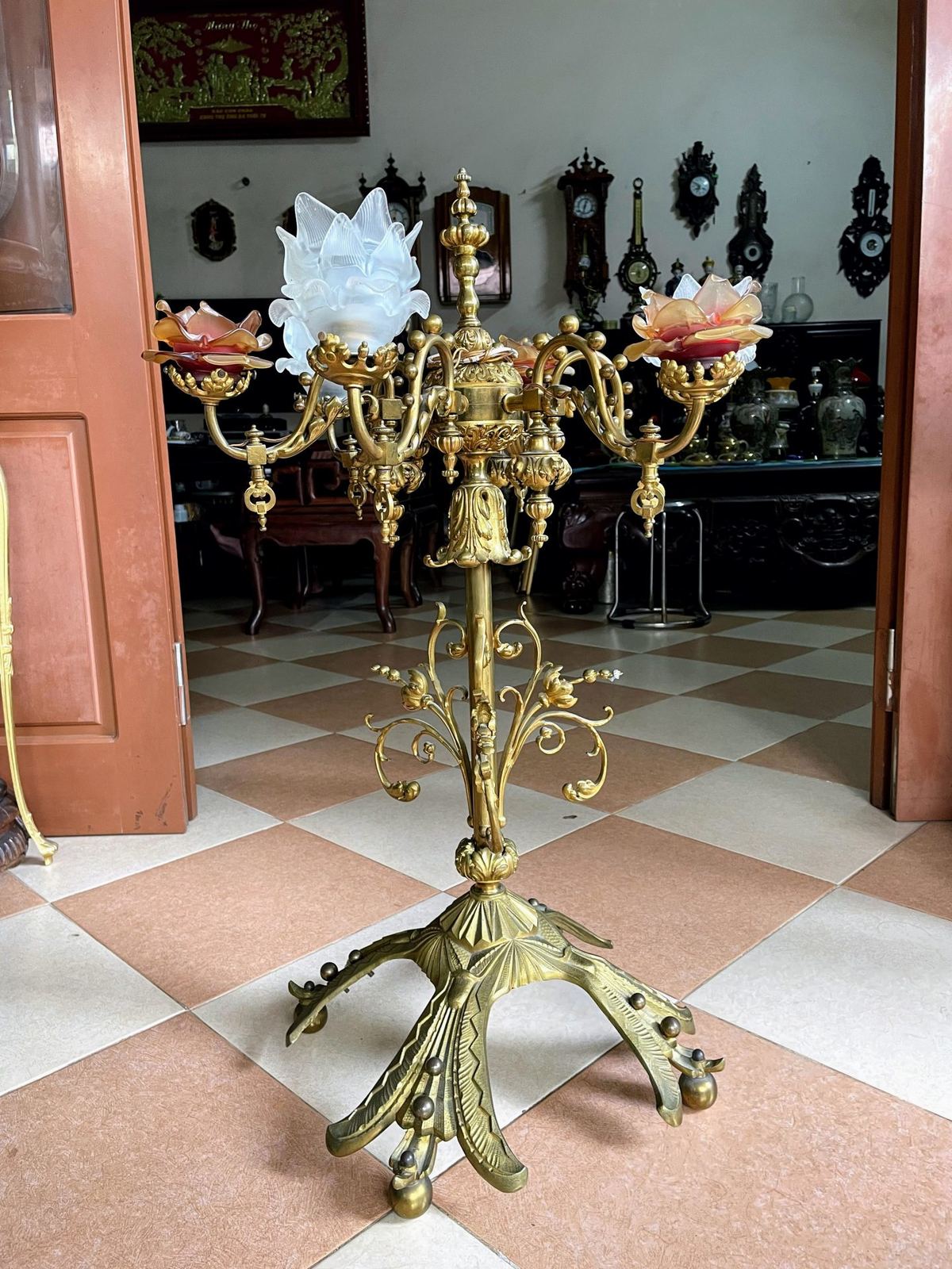 Đèn điện cây hoa – ảnh 1