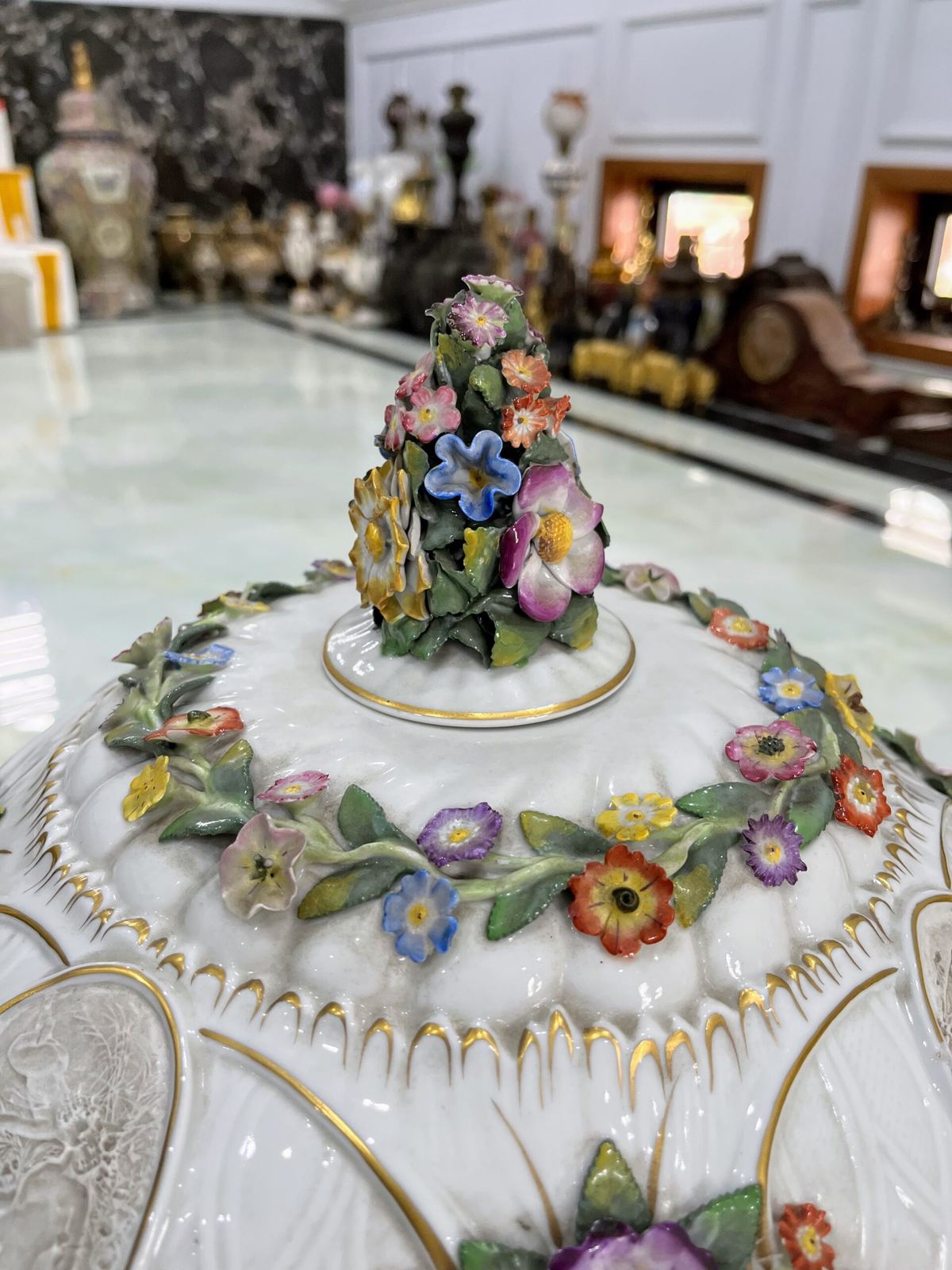 Đèn ngủ sứ Ý, cao 57cm – ảnh 4