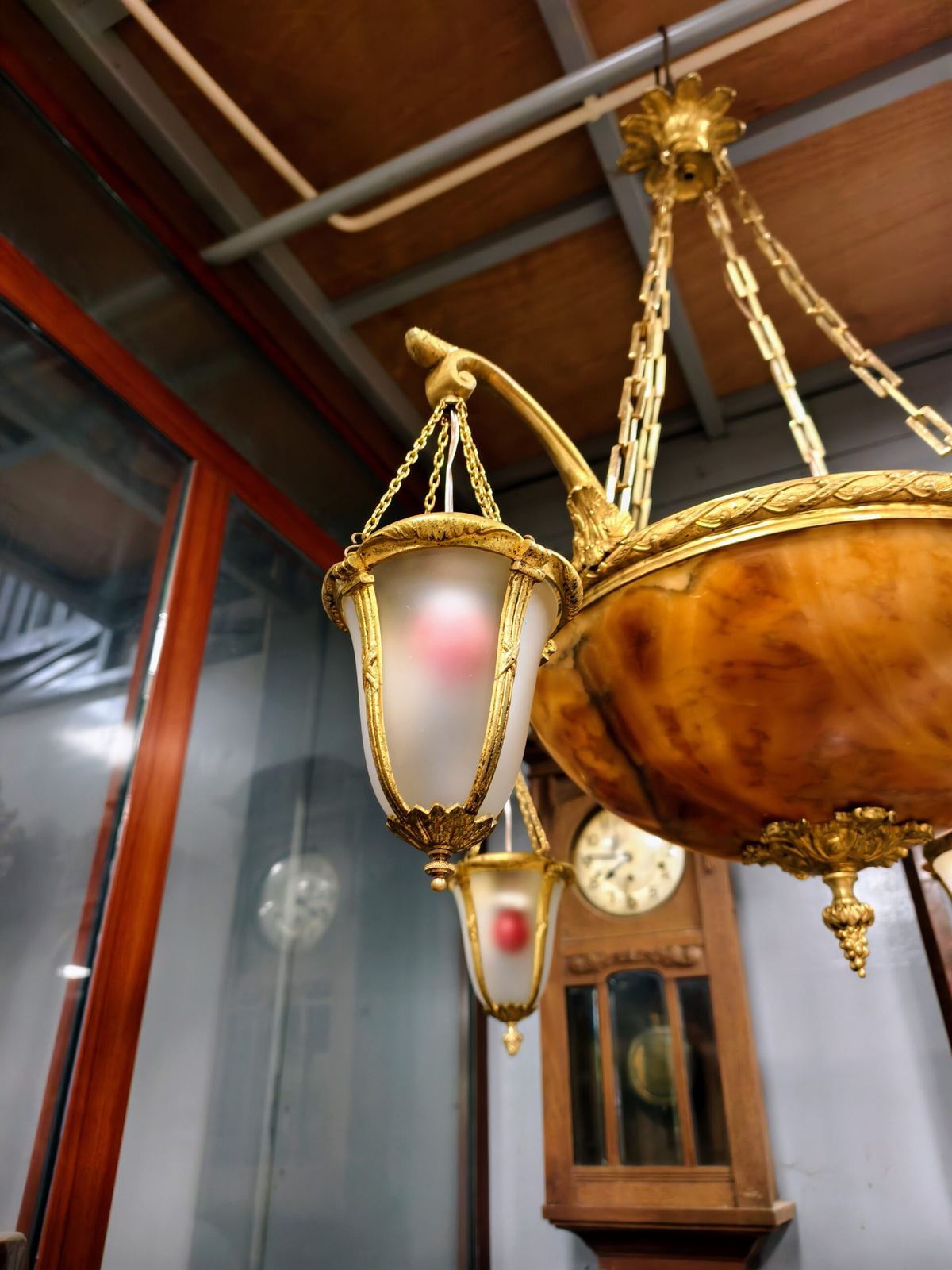 Đèn chao đá, dài 97cm – ảnh 5
