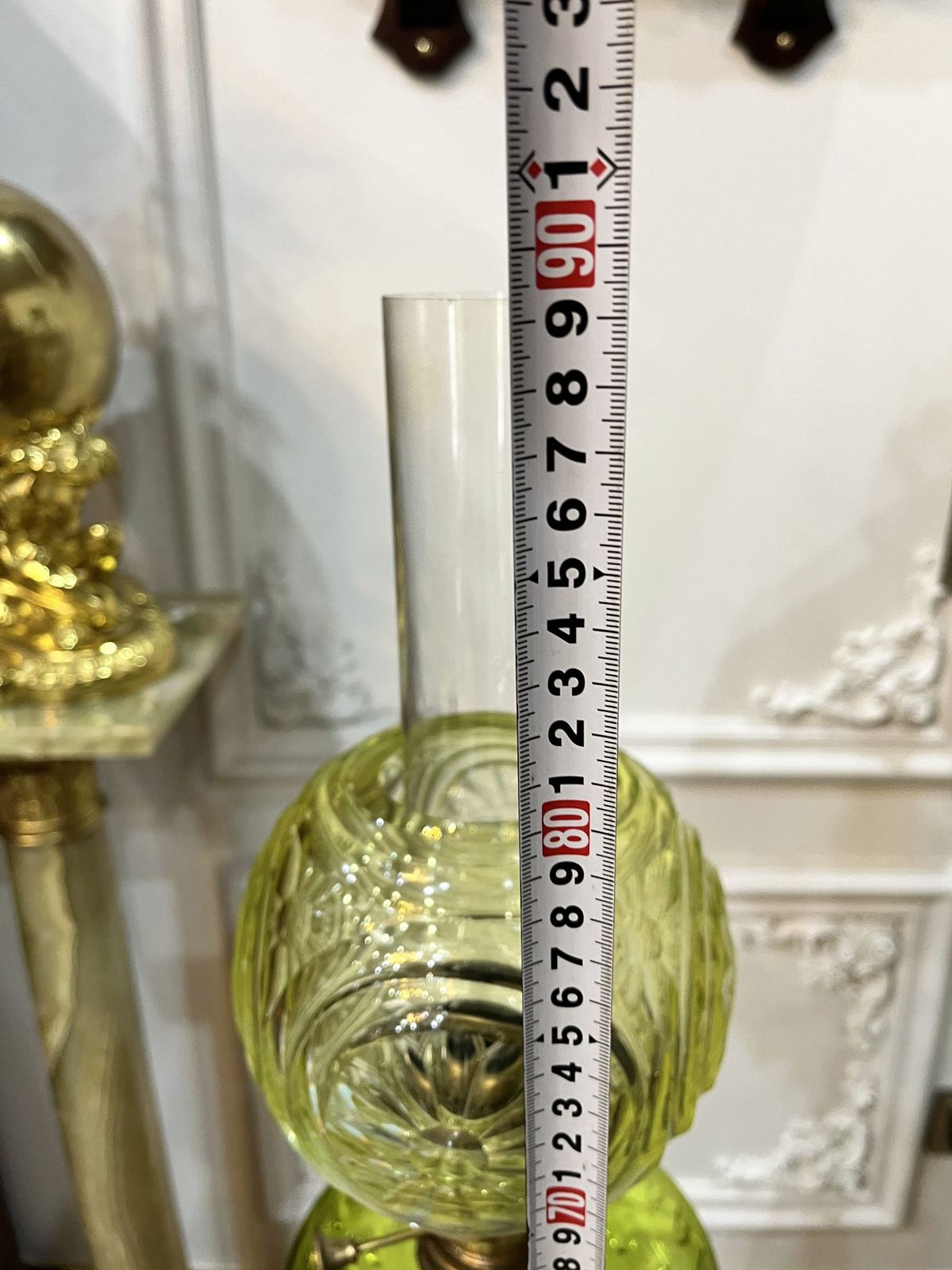 Đèn dầu Pháp, cao 89.5cm – ảnh 6