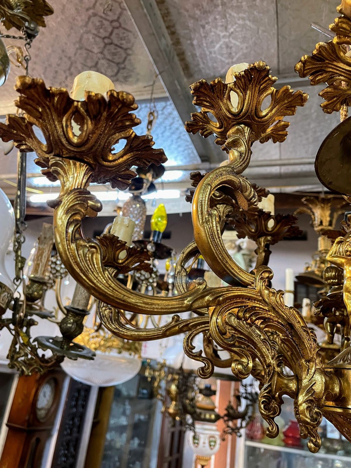 Đèn chùm nhỏ Pháp, dài 47cm – ảnh 3