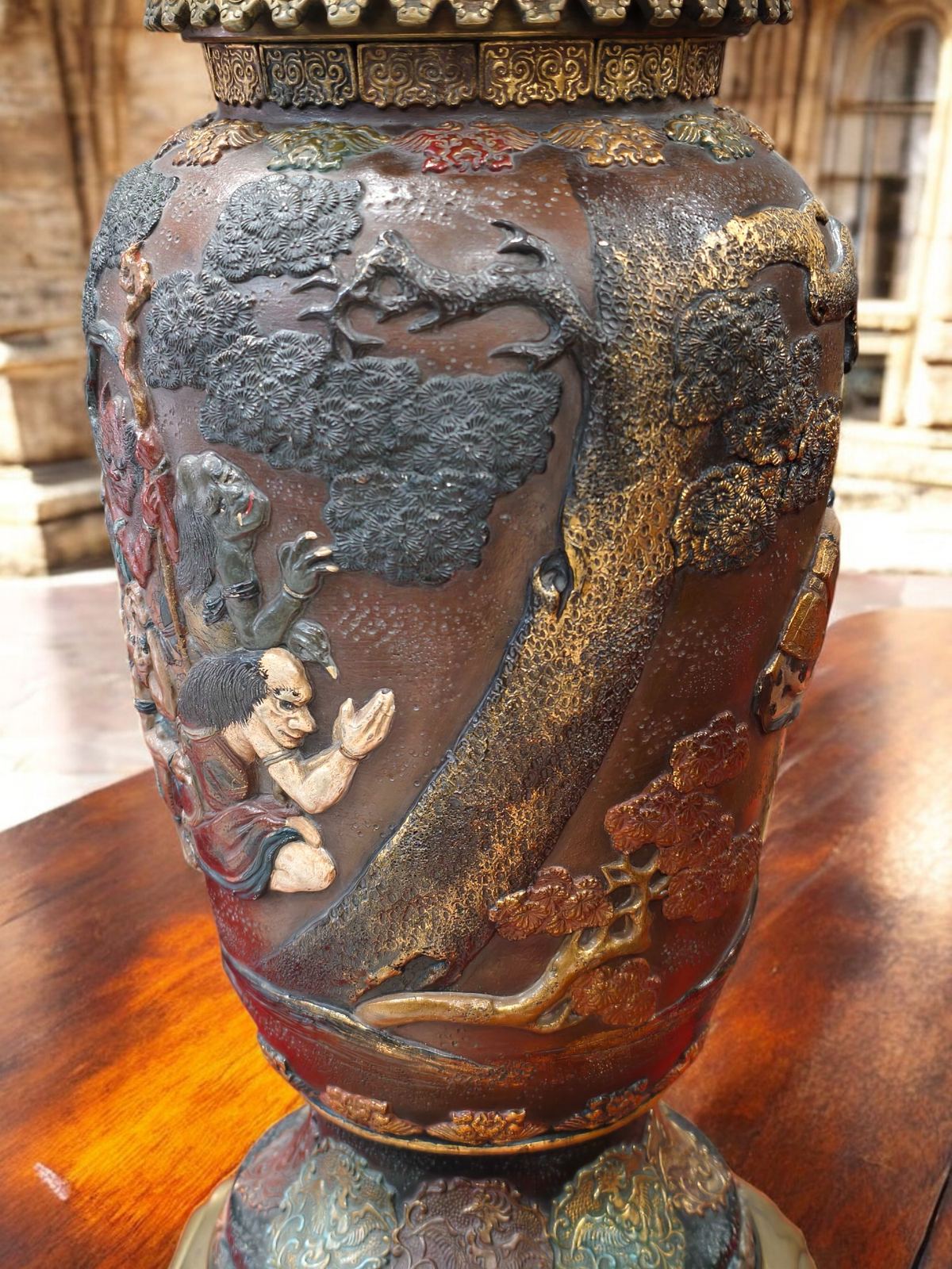 Cặp đèn dầu gốm – ảnh 6