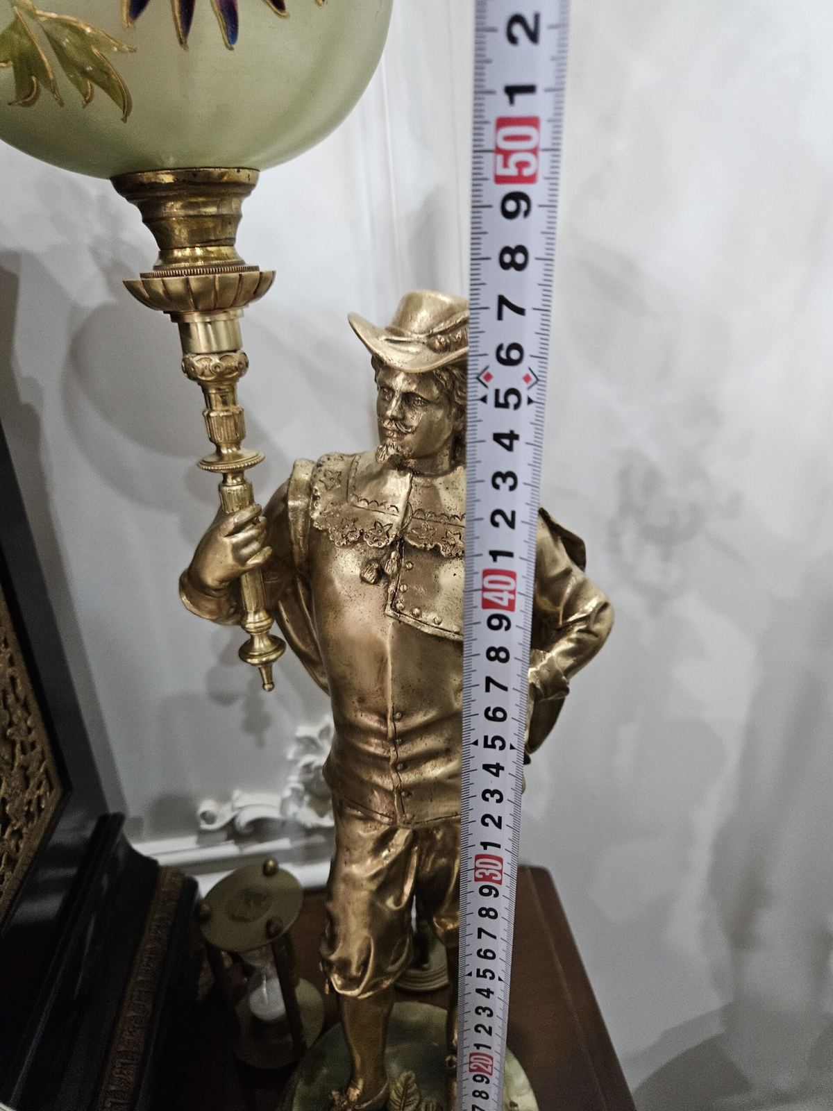 Đèn dầu tượng, cao 90cm – ảnh 7
