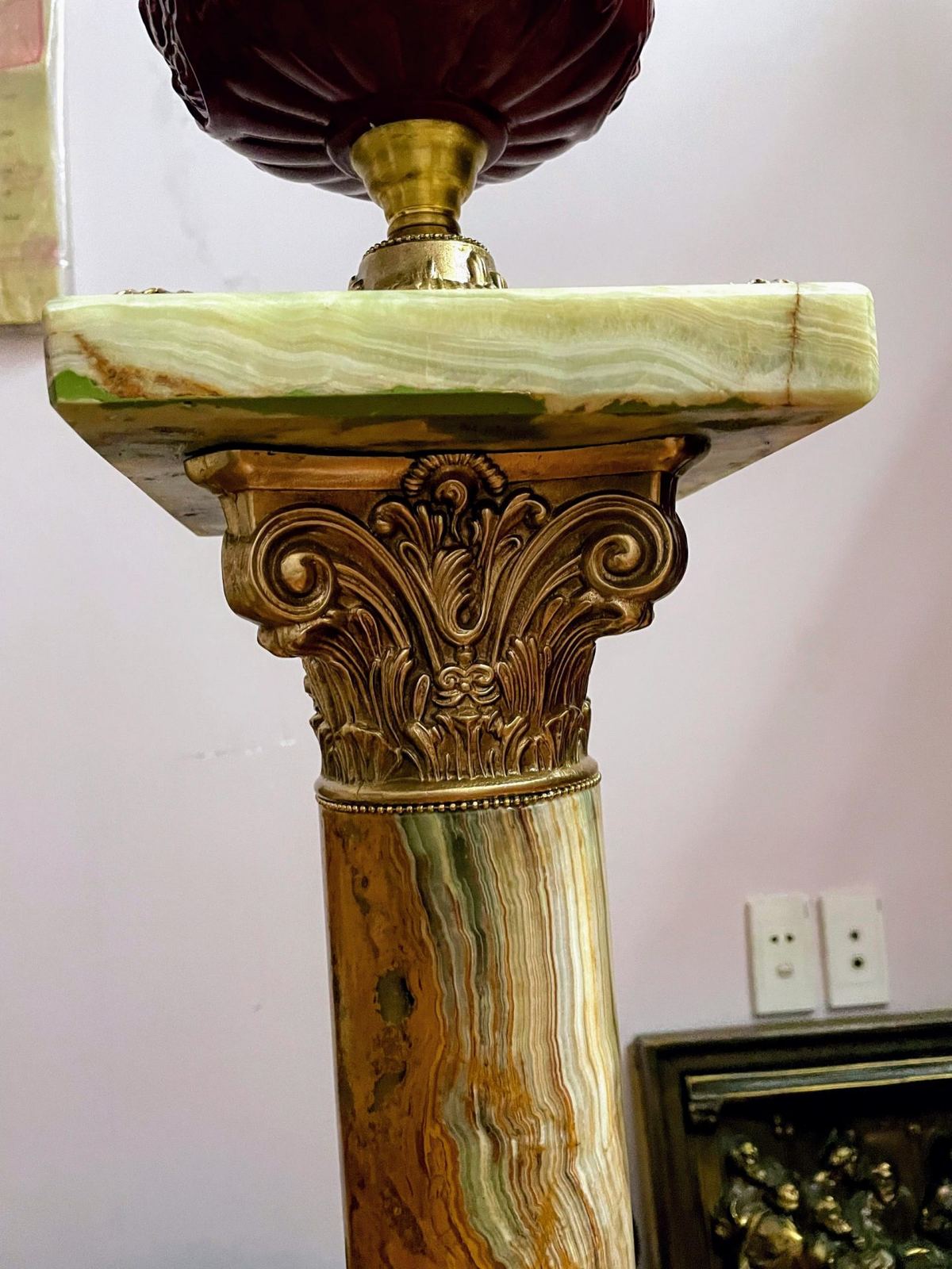 Đèn dầu chân đá – ảnh 5