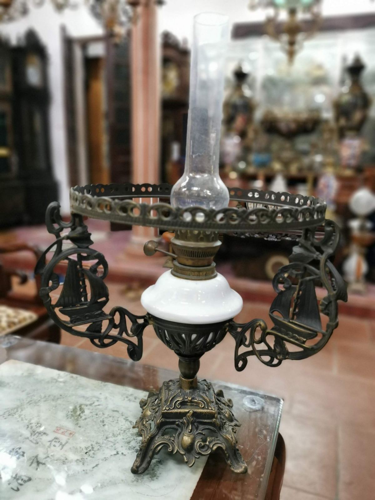 Đèn dầu để bàn – ảnh 2