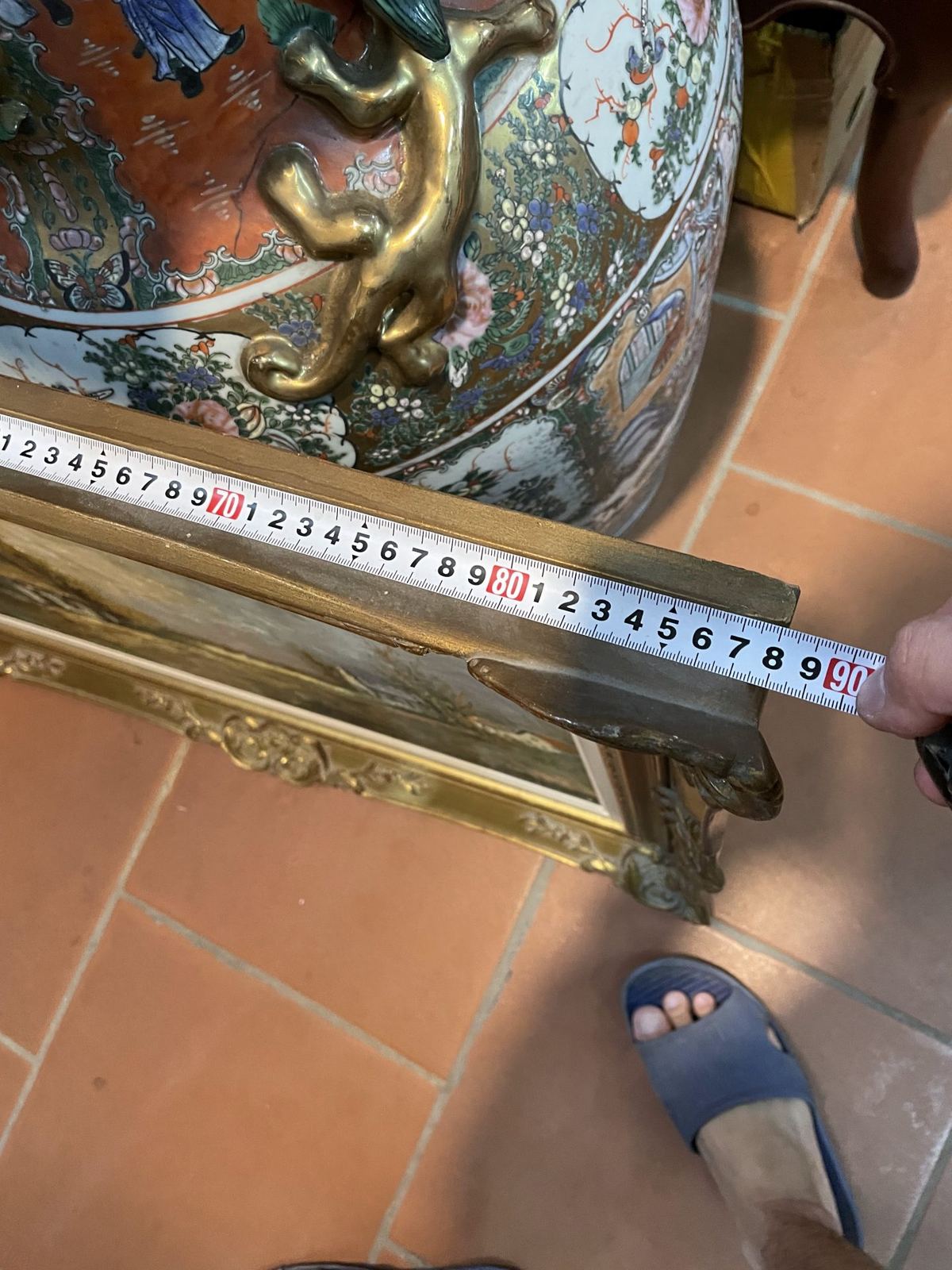 Tranh phong cảnh Pháp, cao 88cm – ảnh 3