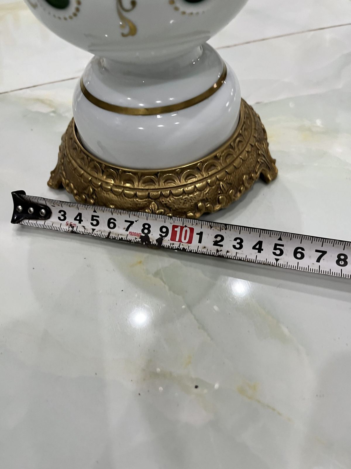 Đèn dầu pha lê Séc, cao 61.5cm – ảnh 6