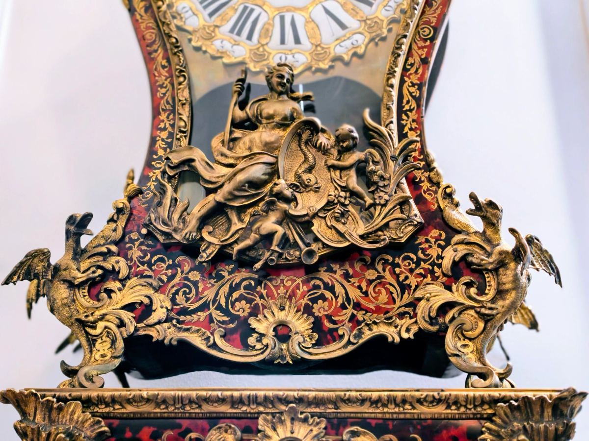 Đồng hồ boulle cổ – ảnh 4