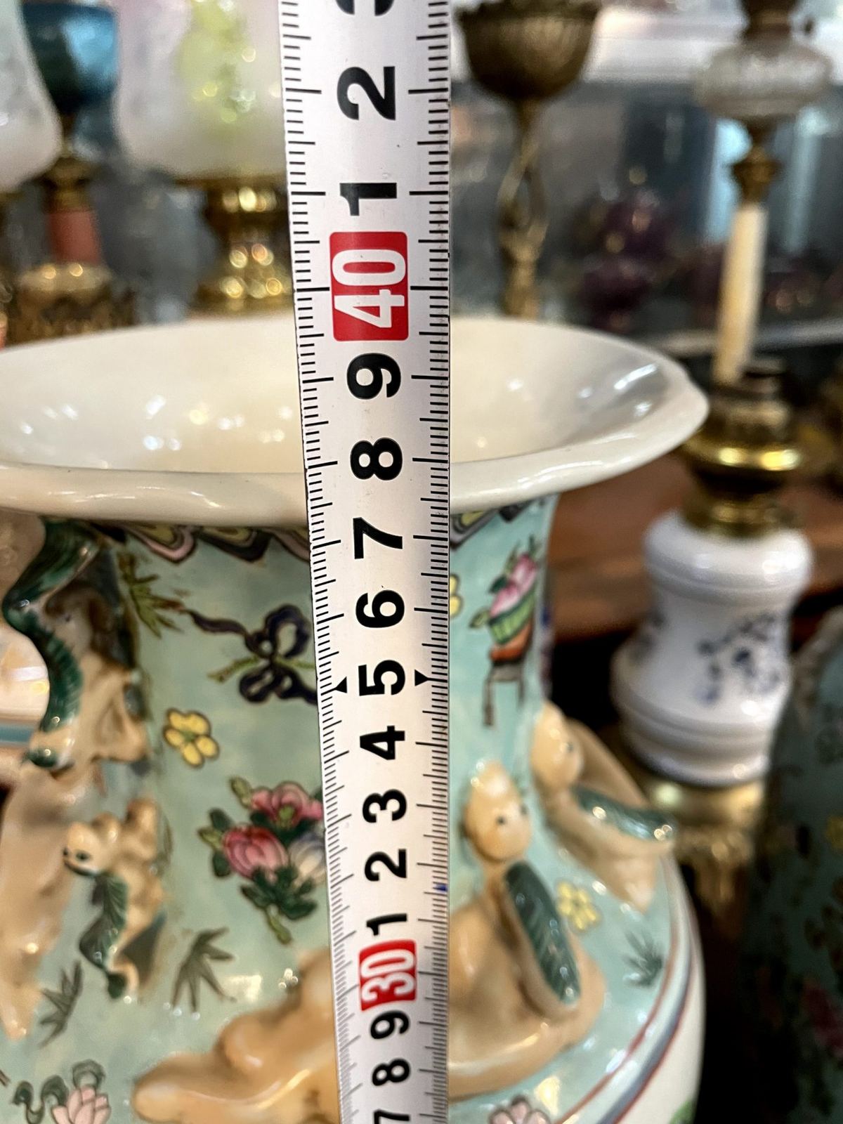 Cặp bình sứ tàu, cao 38cm – ảnh 6