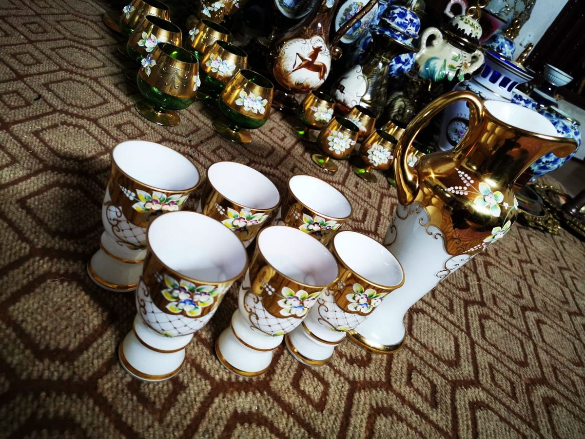 Bộ bình pha lê Tiệp 6 cốc – ảnh 4