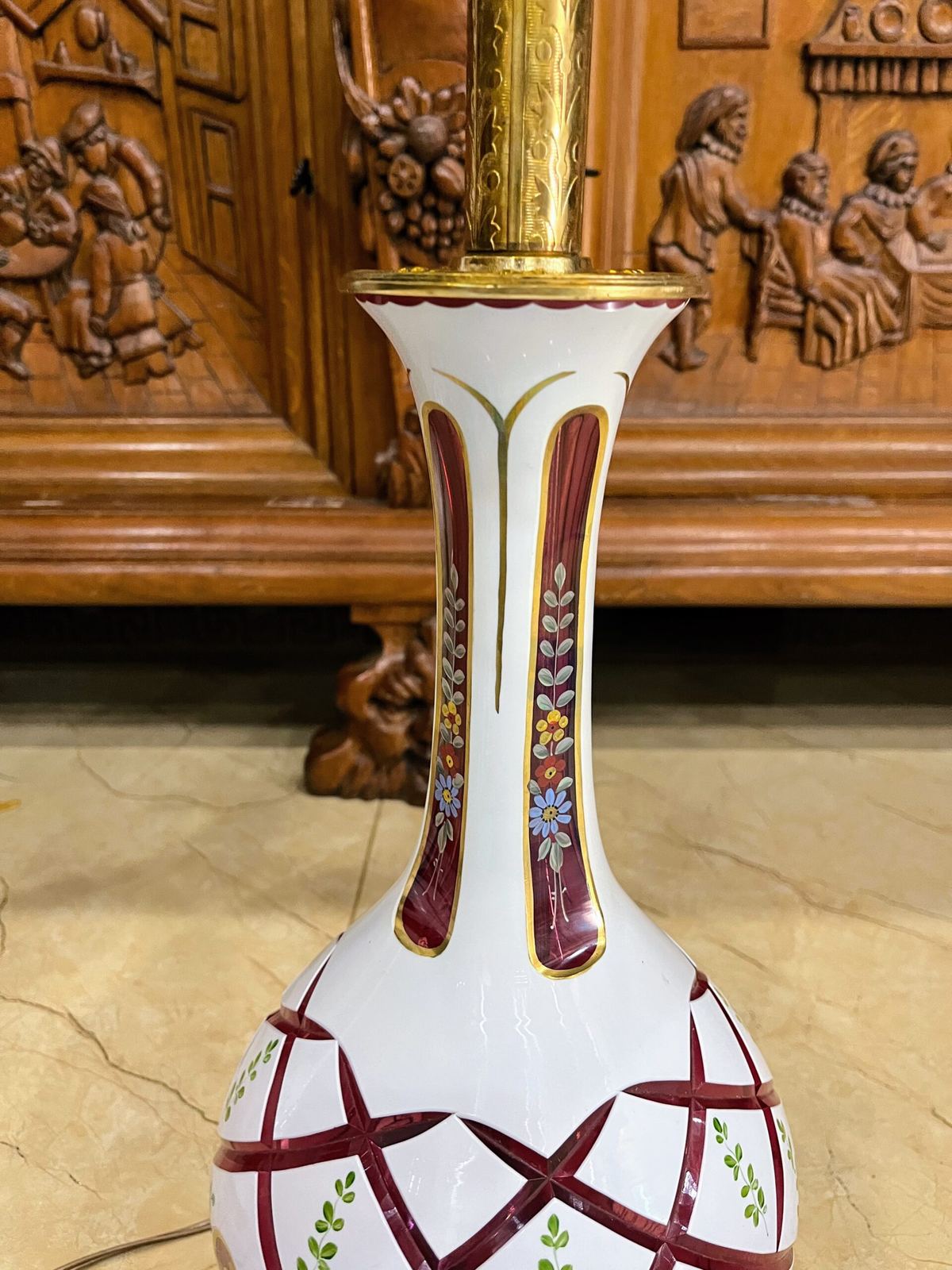 Đèn bàn pha lê – ảnh 5