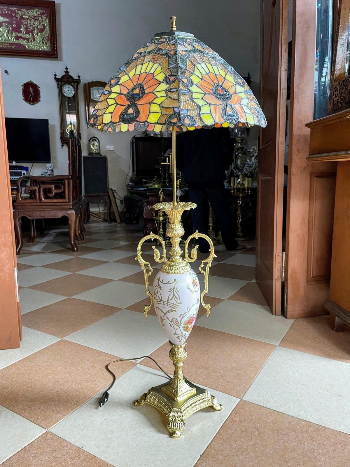 Đèn tiffani, cao 104cm – ảnh 2