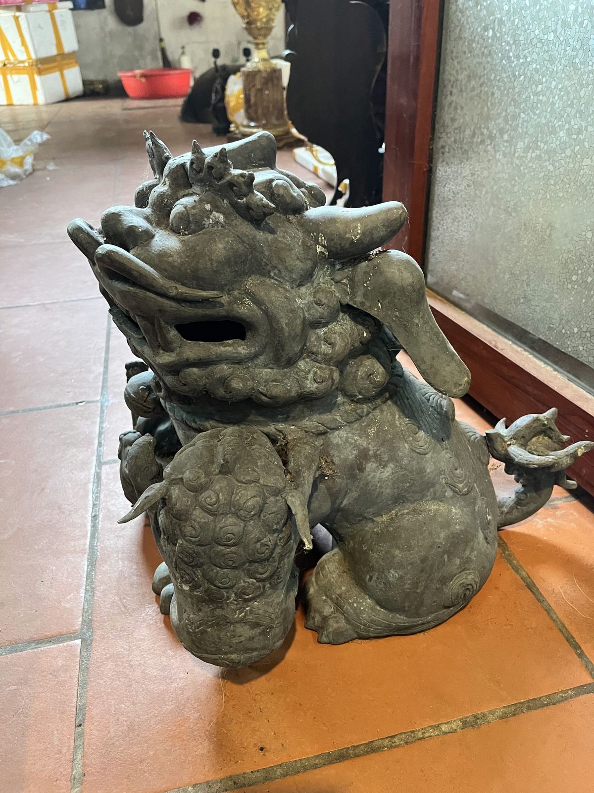 Cặp nghê đồng, cao 41cm – ảnh 2