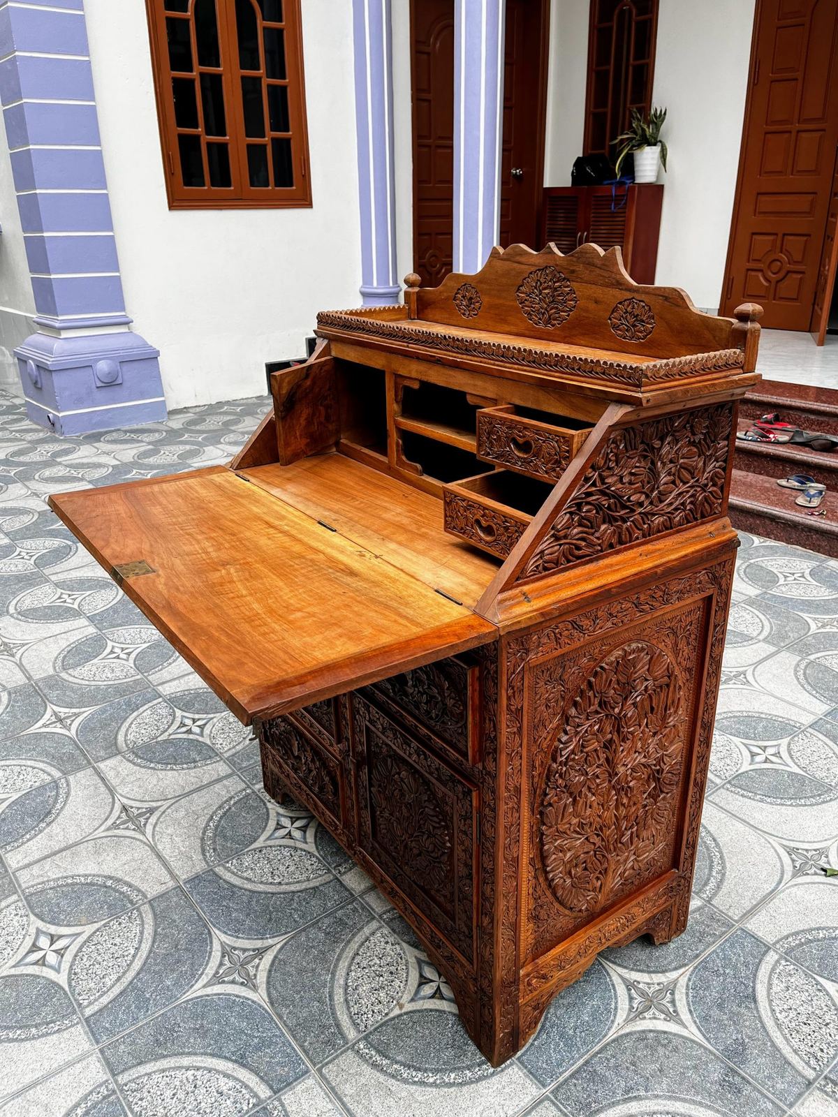 Tủ gỗ óc chó Pháp – ảnh 4