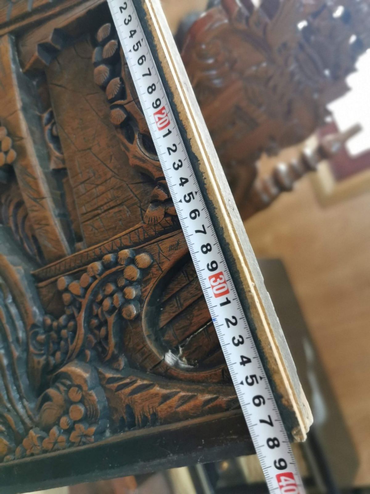 Tranh gỗ xưa Bát Tiên – ảnh 3