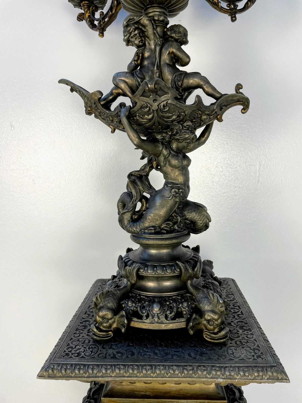 Bộ chân nến cổ – ảnh 8