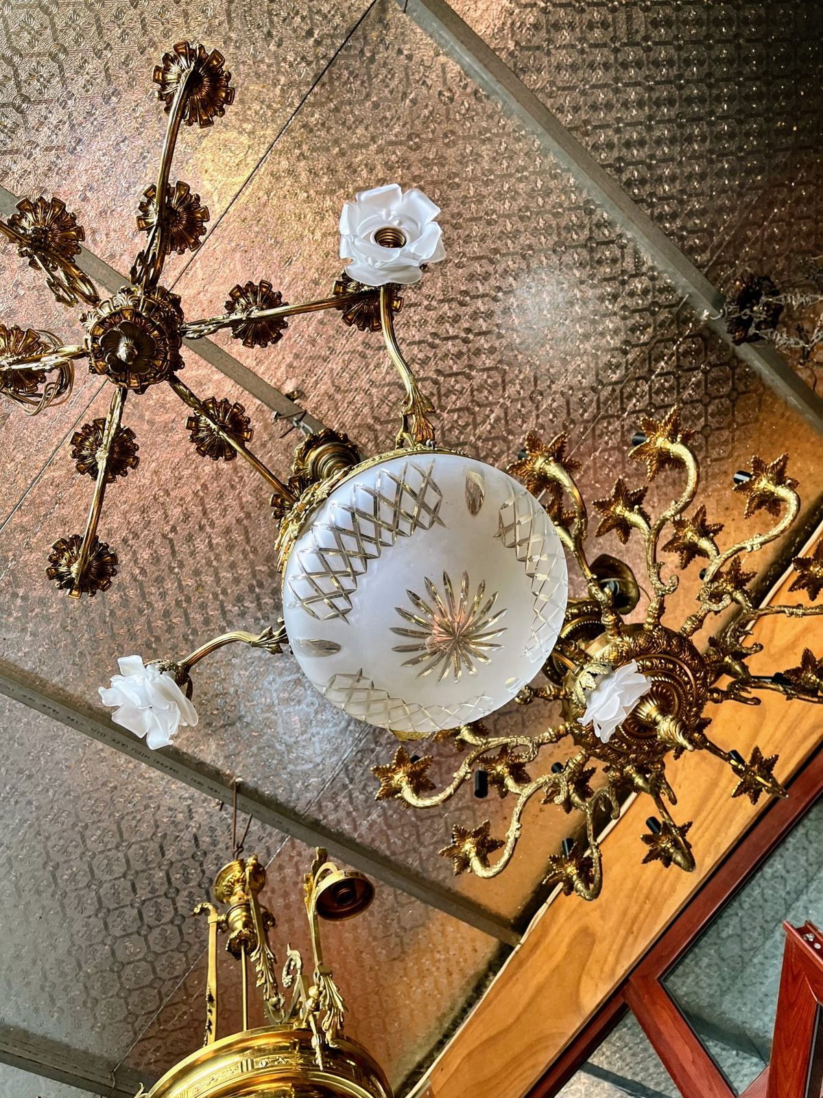 Đèn chùm nhỏ Pháp, dài 85cm – ảnh 3