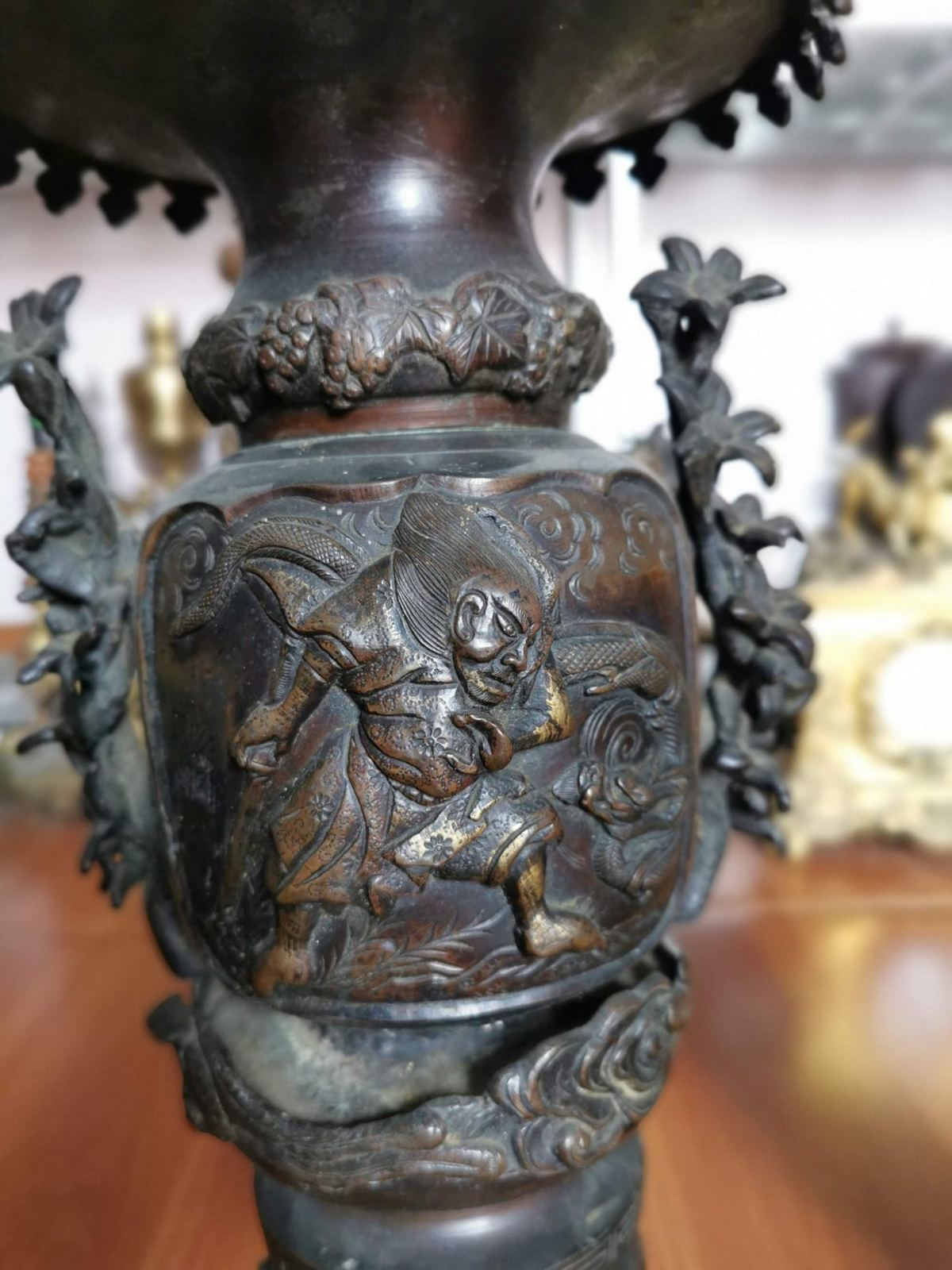 Cặp bình đồng Nhật – ảnh 11