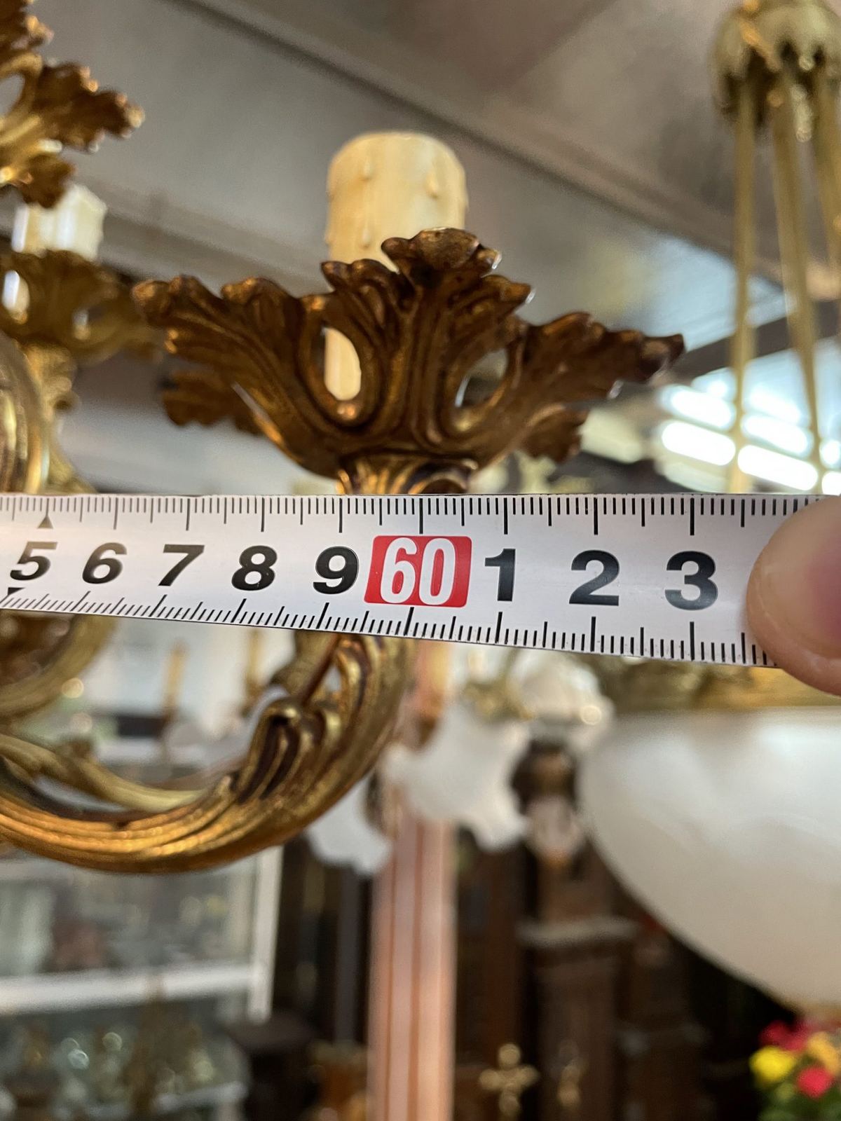 Đèn chùm nhỏ Pháp, dài 47cm – ảnh 5
