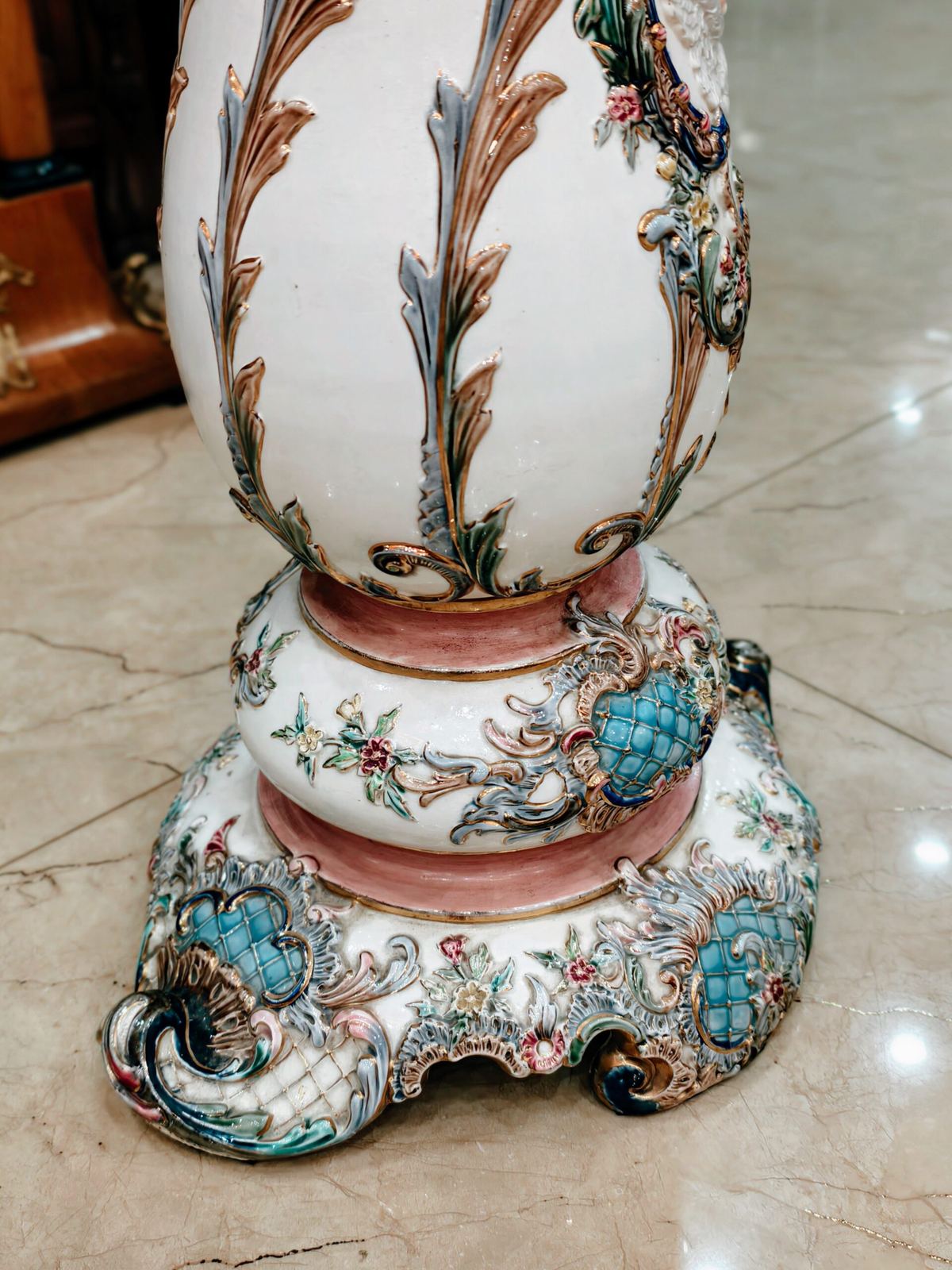 Chậu hoa sứ Ý, cao 98cm – ảnh 9