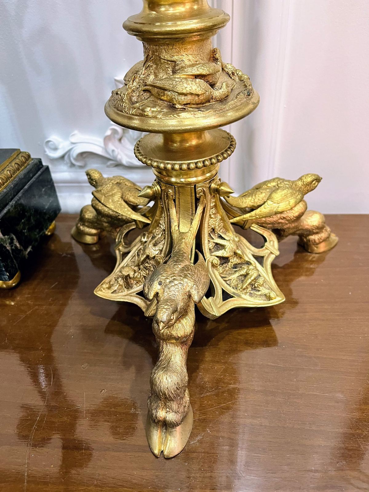 Đèn dầu Pháp, cao 93.5cm – ảnh 8