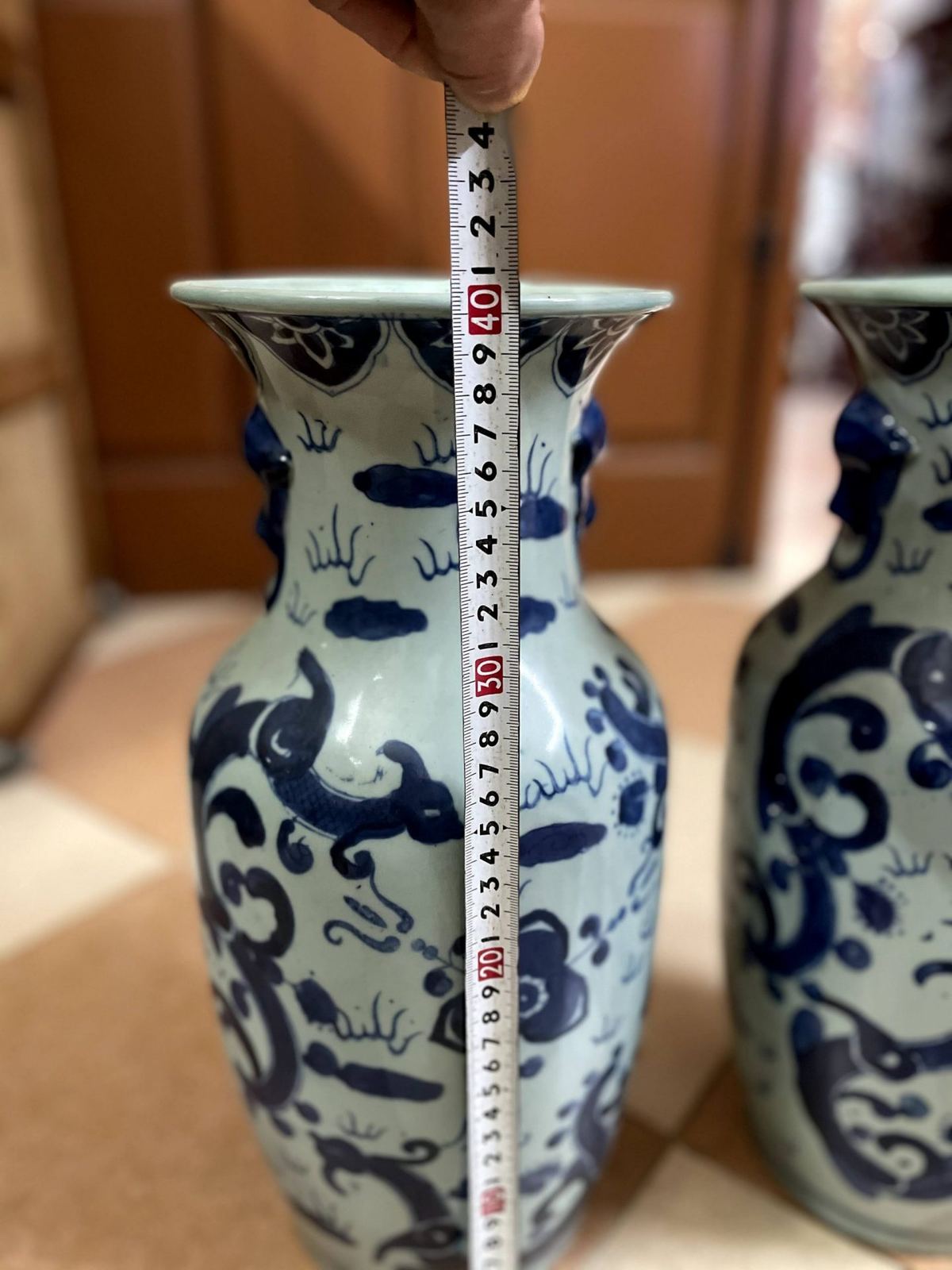 Đôi bình sứ Tàu cổ – ảnh 6