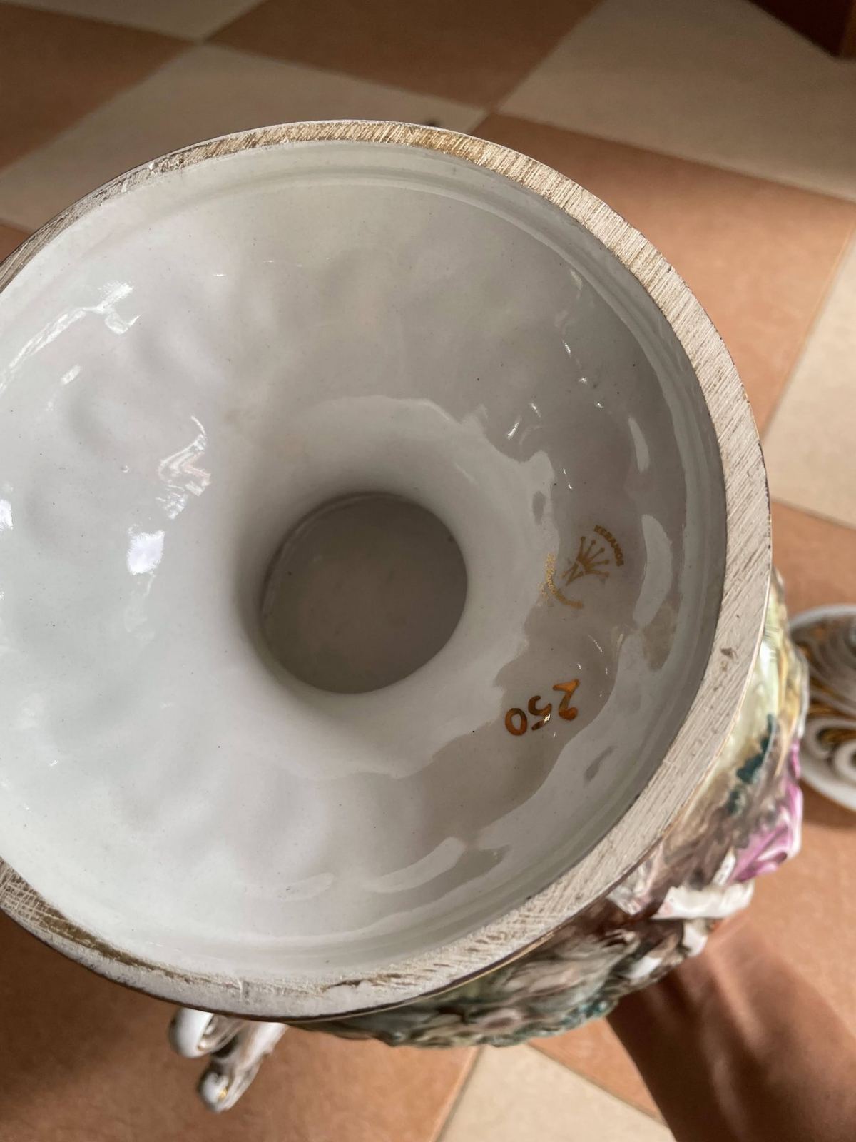 Bình sứ Italy Capodimonte – ảnh 4