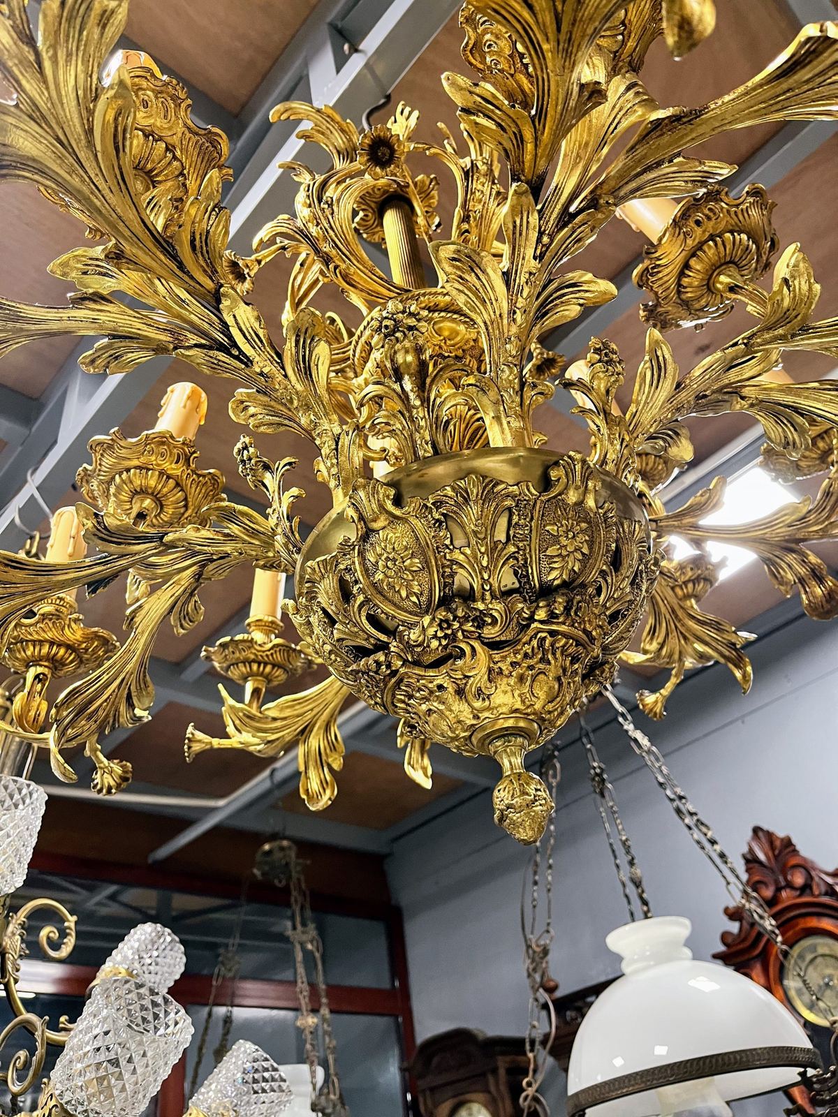 Đèn chùm hoa, dài 73cm – ảnh 2